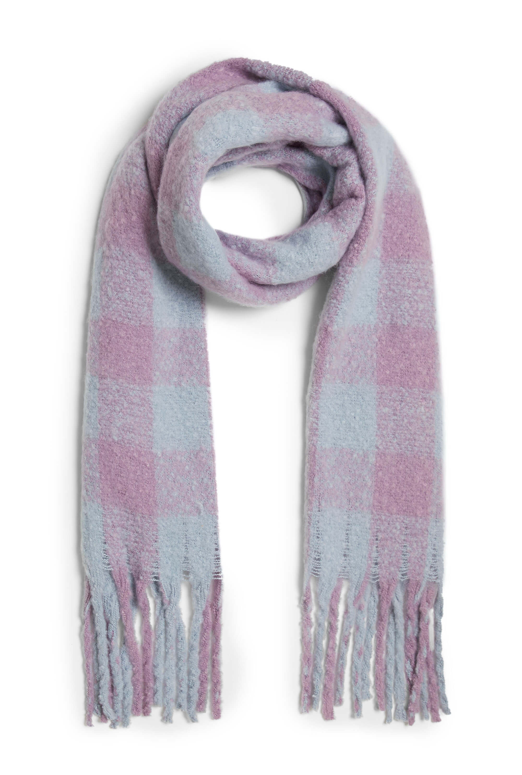 Buffalo Check Scarf Pink James Lakeland