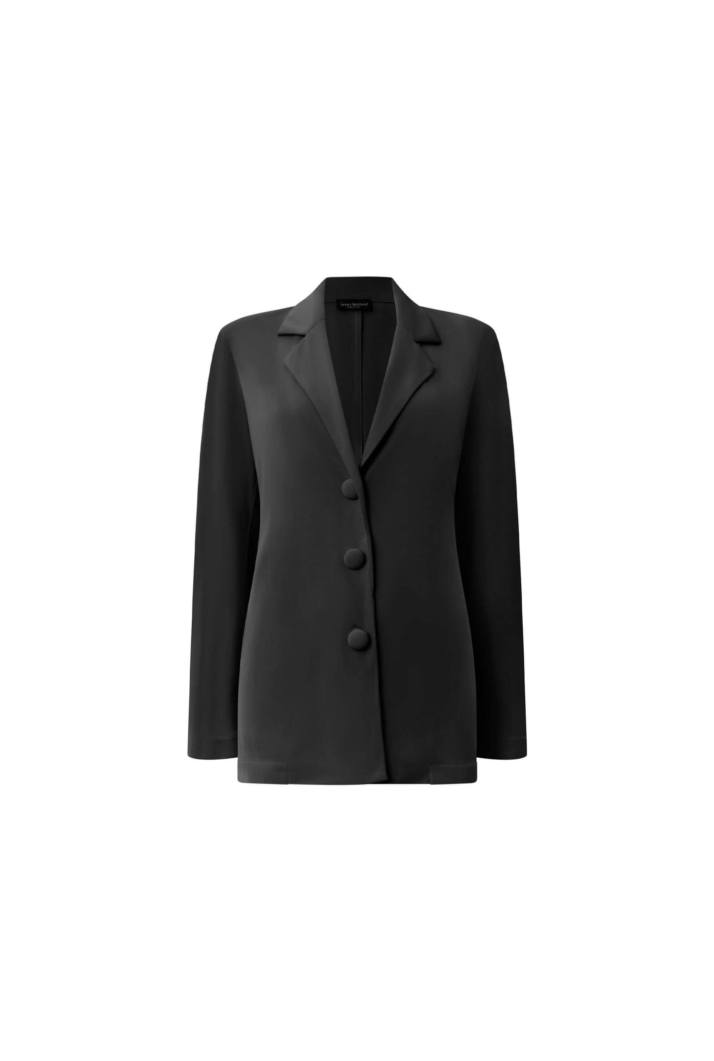 Button Black Blazer