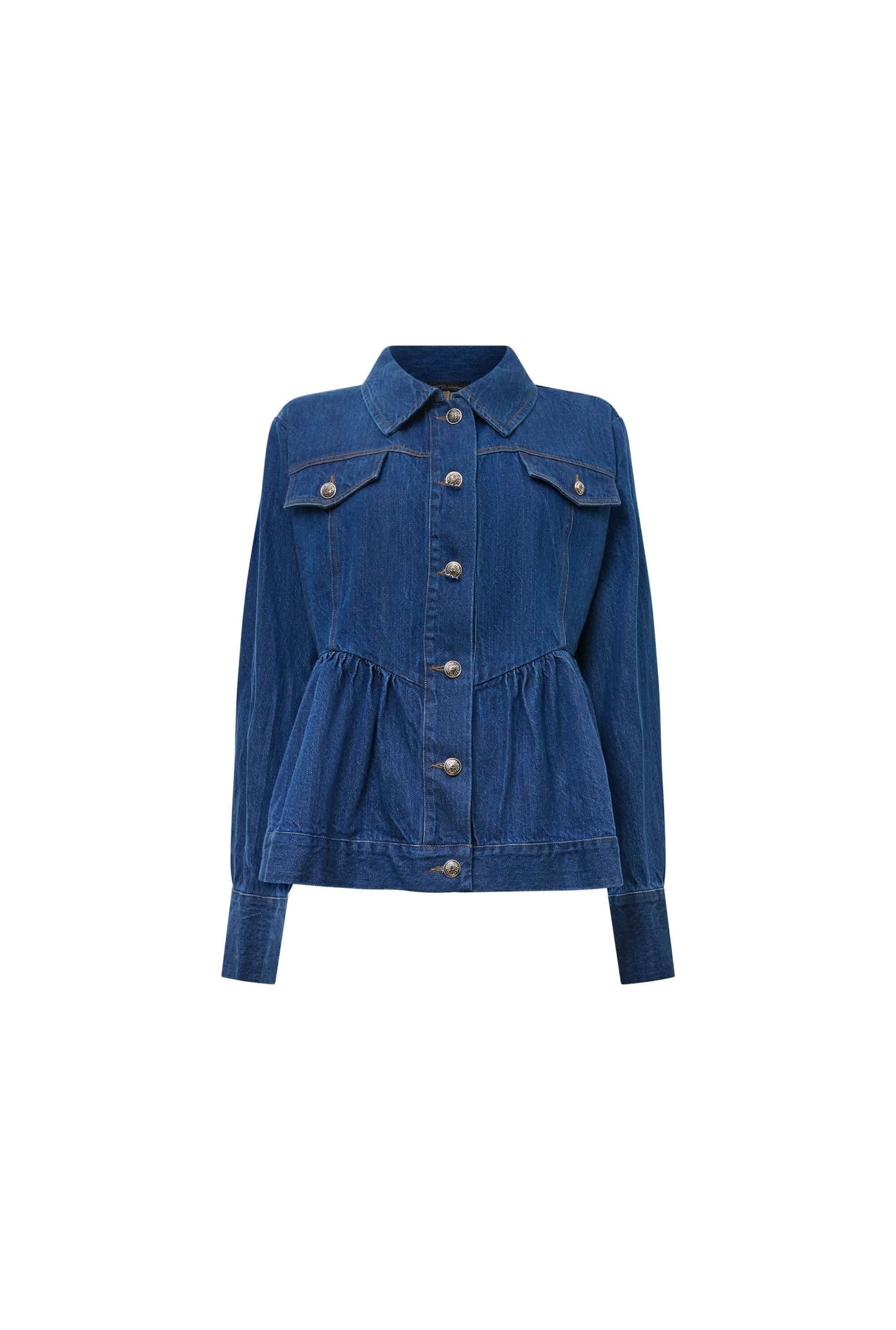 Peplum Denim Jacket