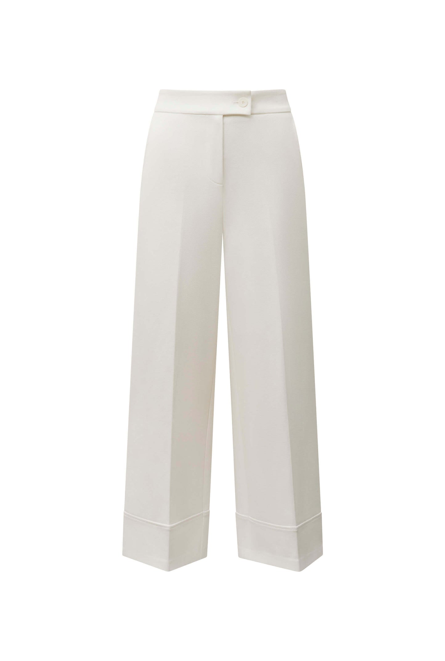 Tailored White Trousers