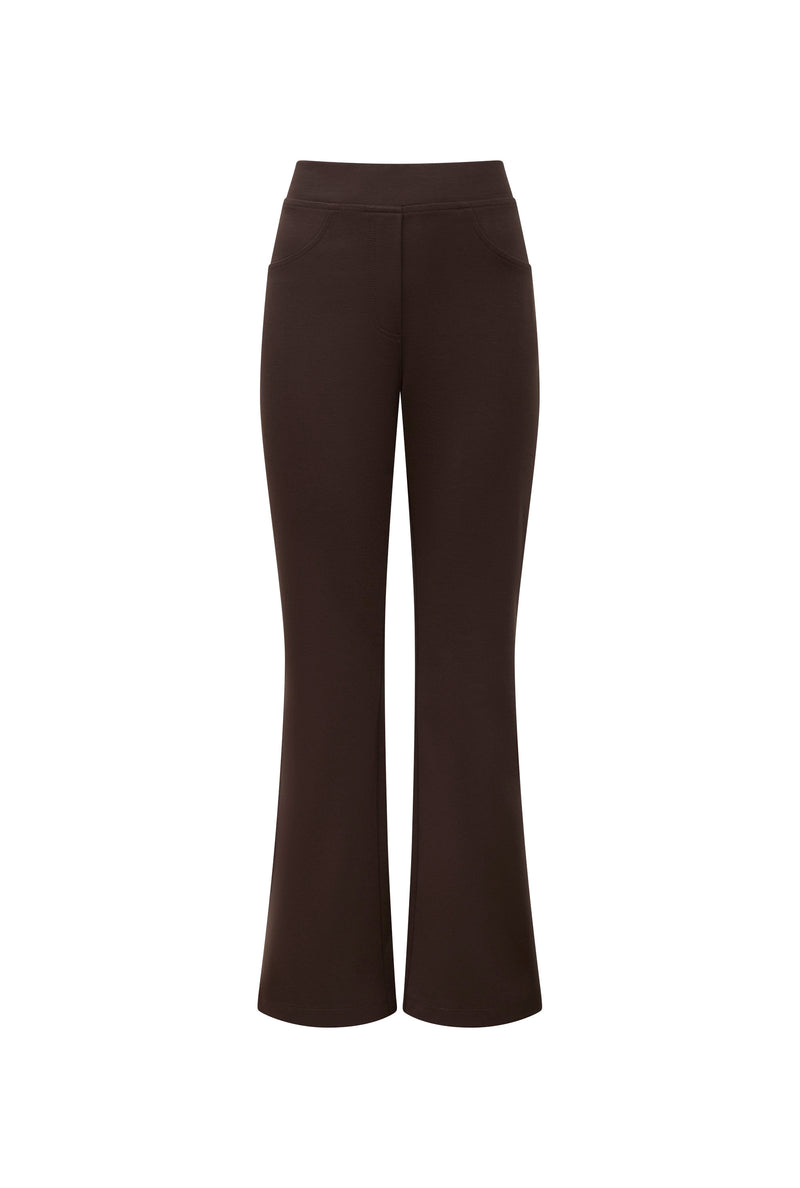 Boot Leg Brown Trousers