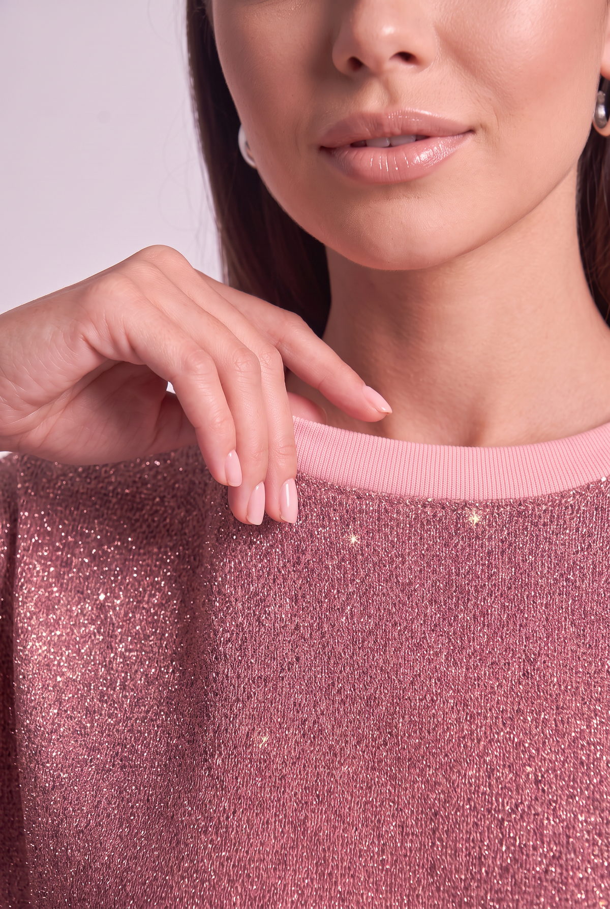 Shimmer Blouse Pink