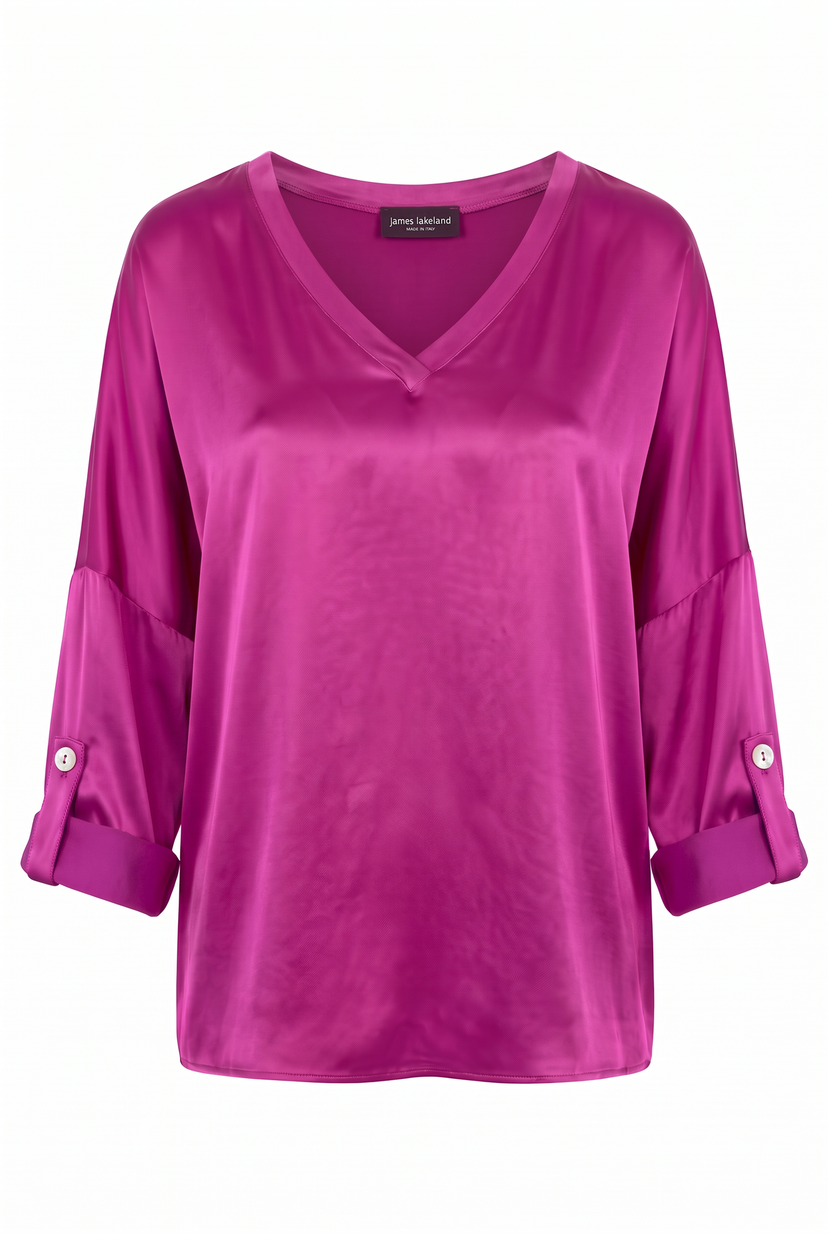 Satin Blouse Purple