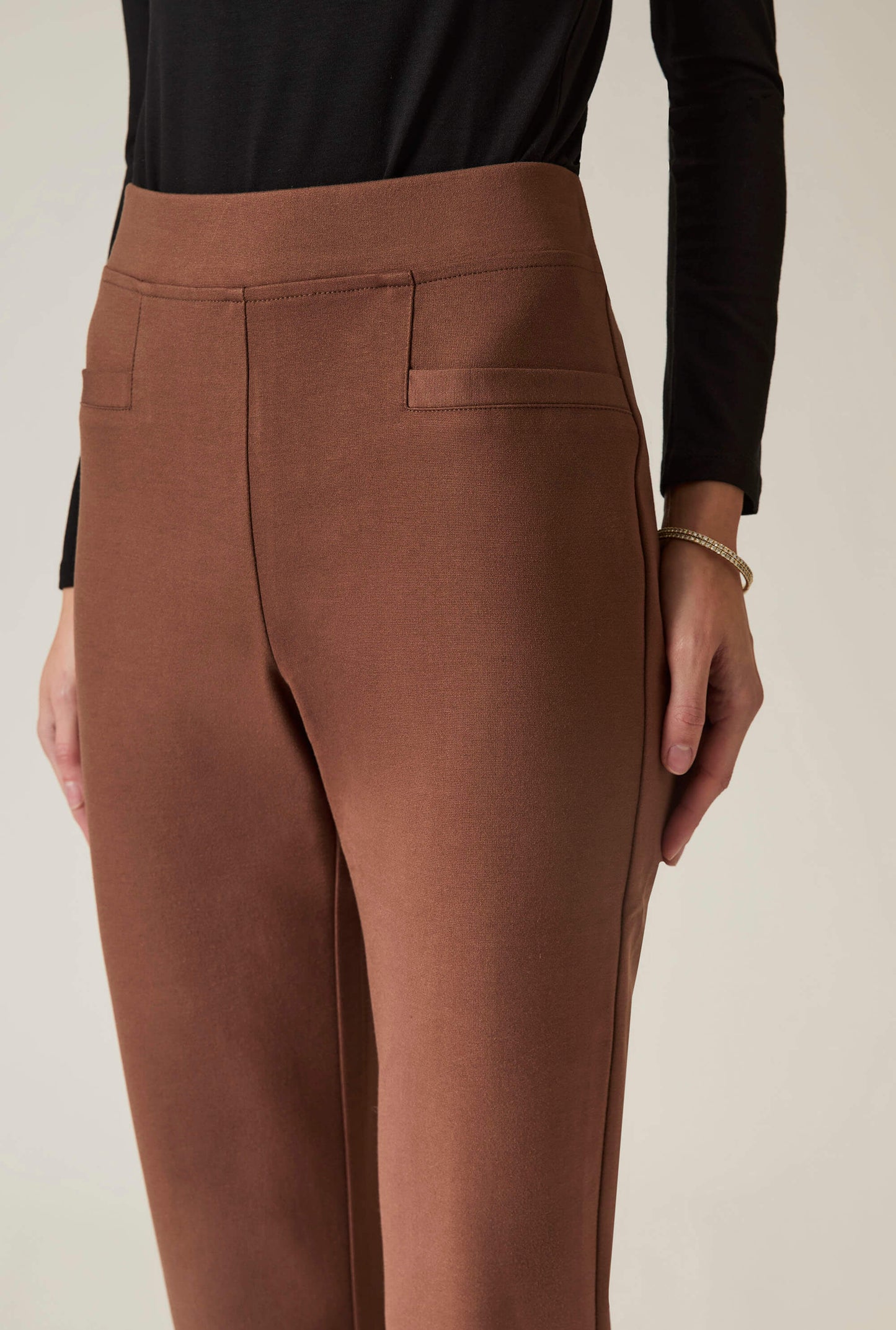 Mocha Bootleg Trousers