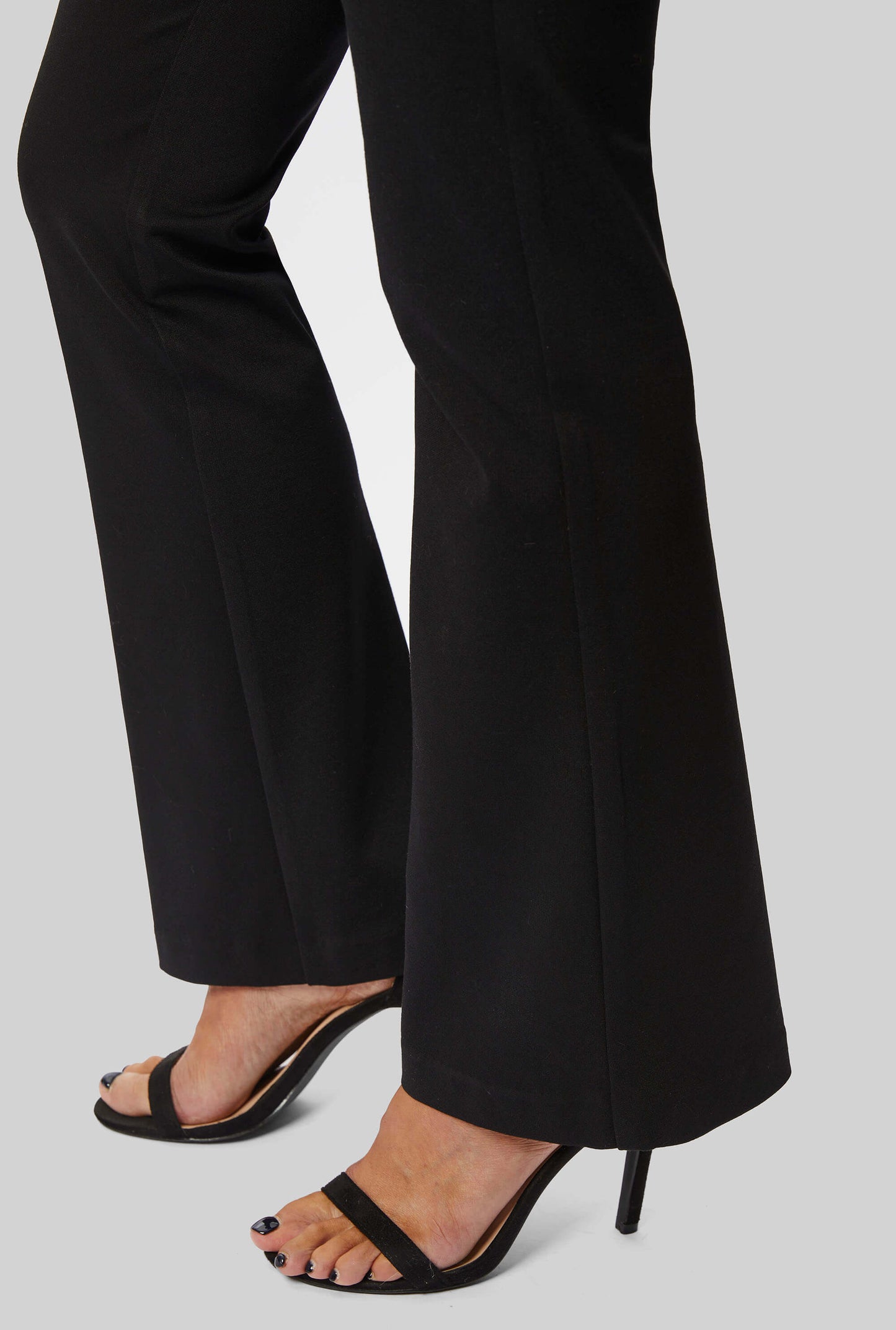 Boot Leg Trousers Black