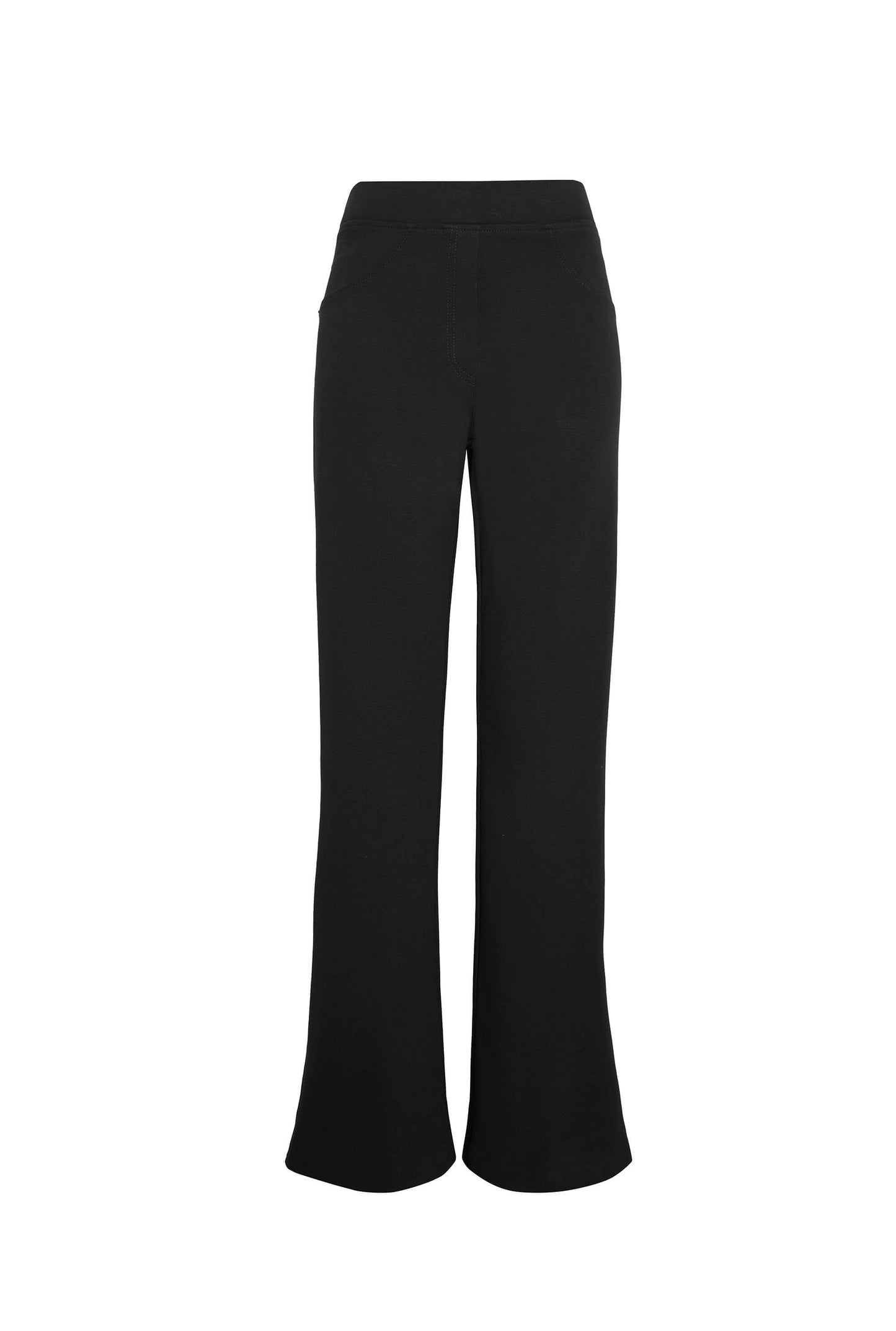 Boot Leg Trousers Black