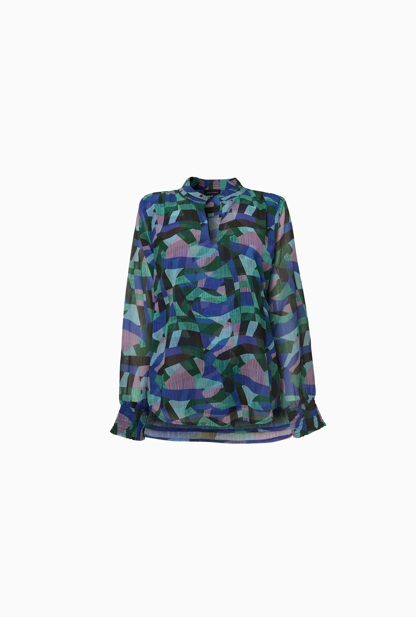 Abstract Print Blouse