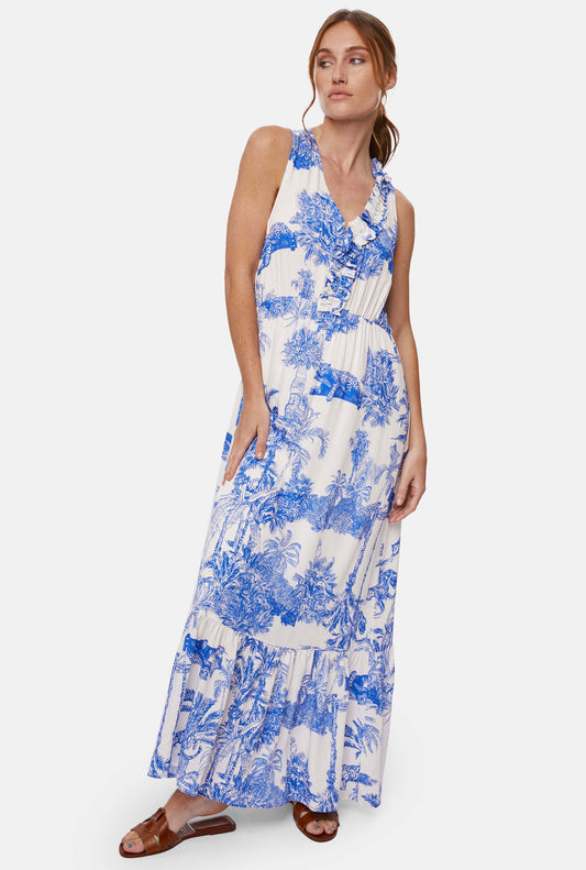 Asymmetrical Ruching Midi Dress