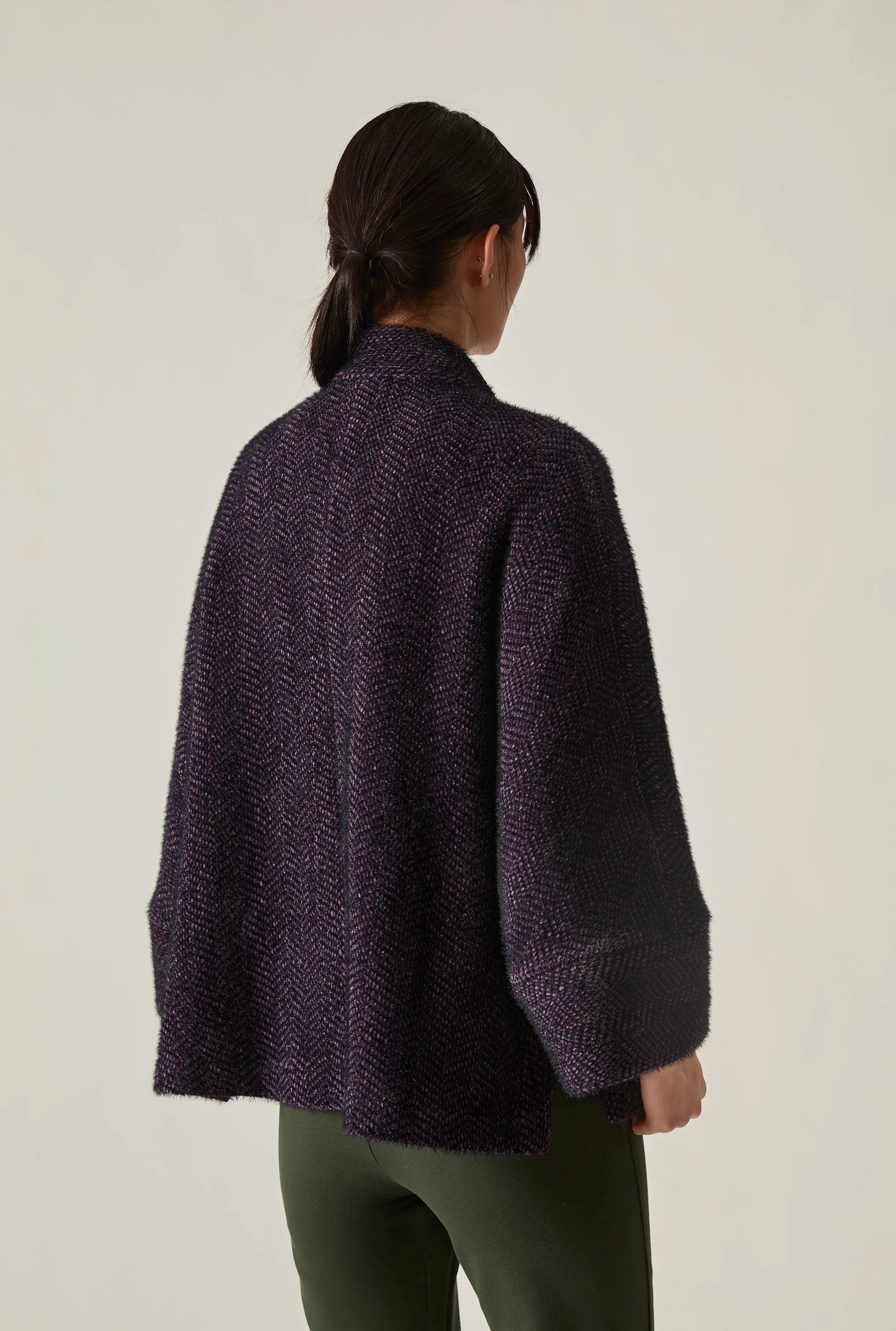 Batwing Black and Purple Jacket