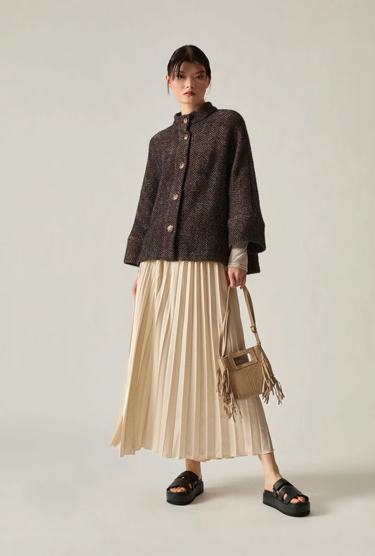 Batwing Brown and Black Jacket