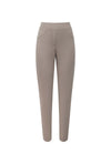 Beige Cigarette Trousers