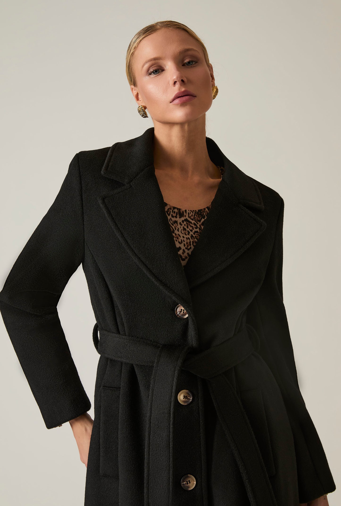Black Classic Coat
