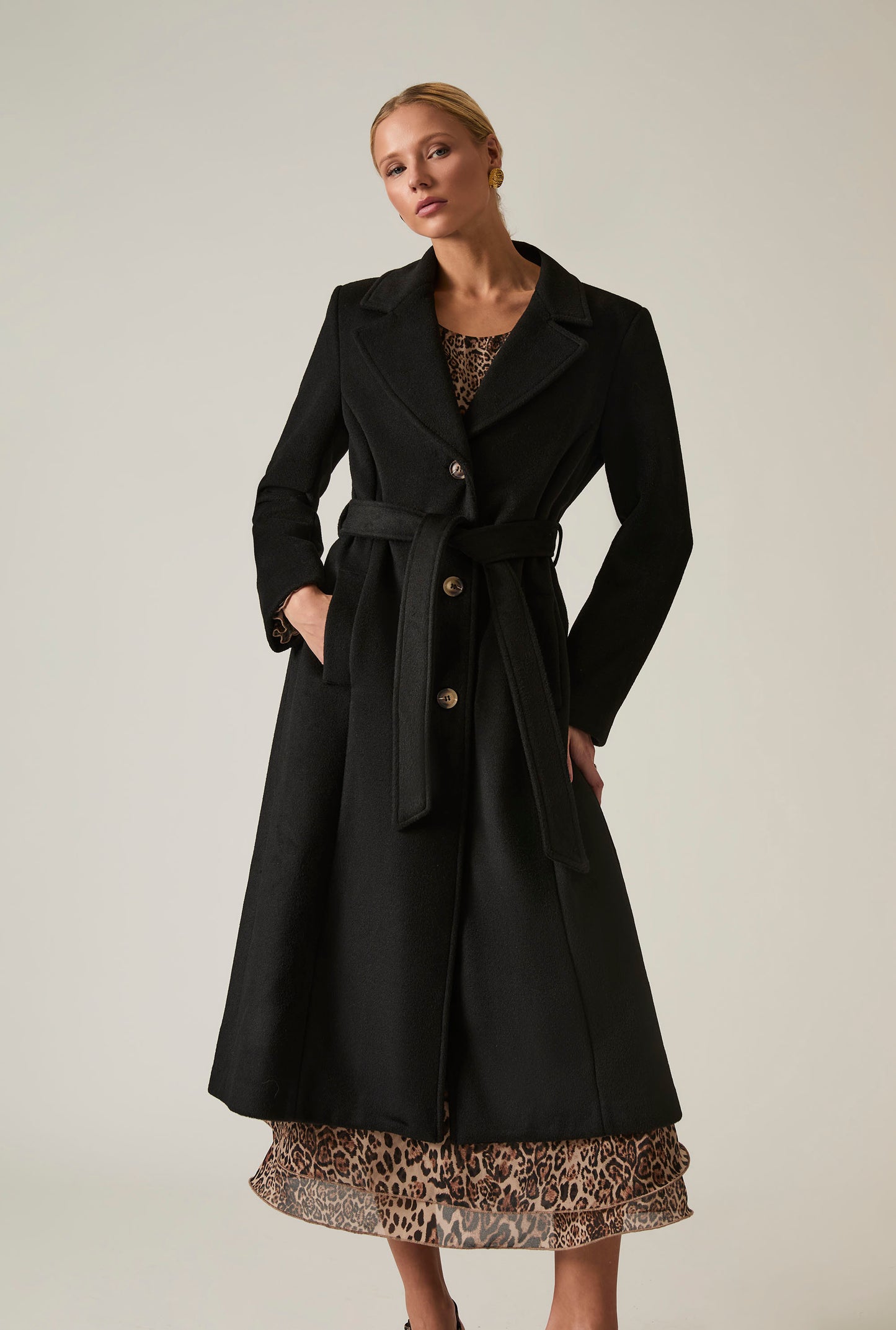 Black Classic Coat