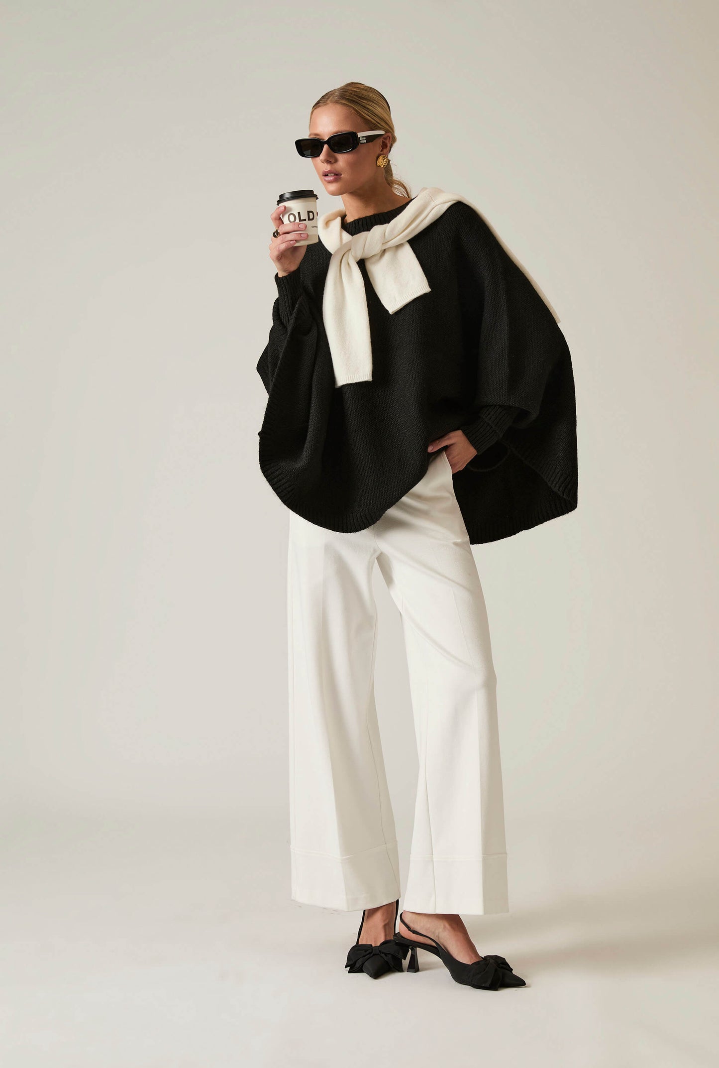 Black One Size Pullover