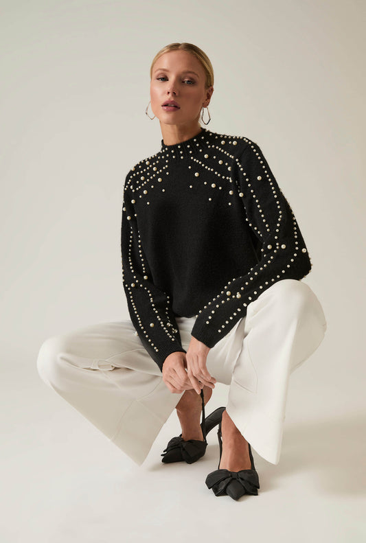 Black Pearl Sleeve Jumper