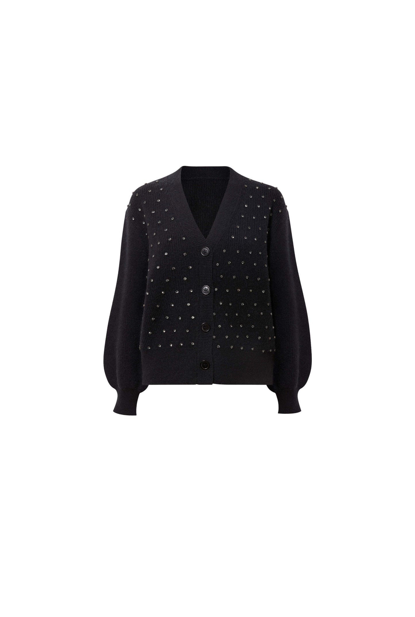Black Stud Cardi
