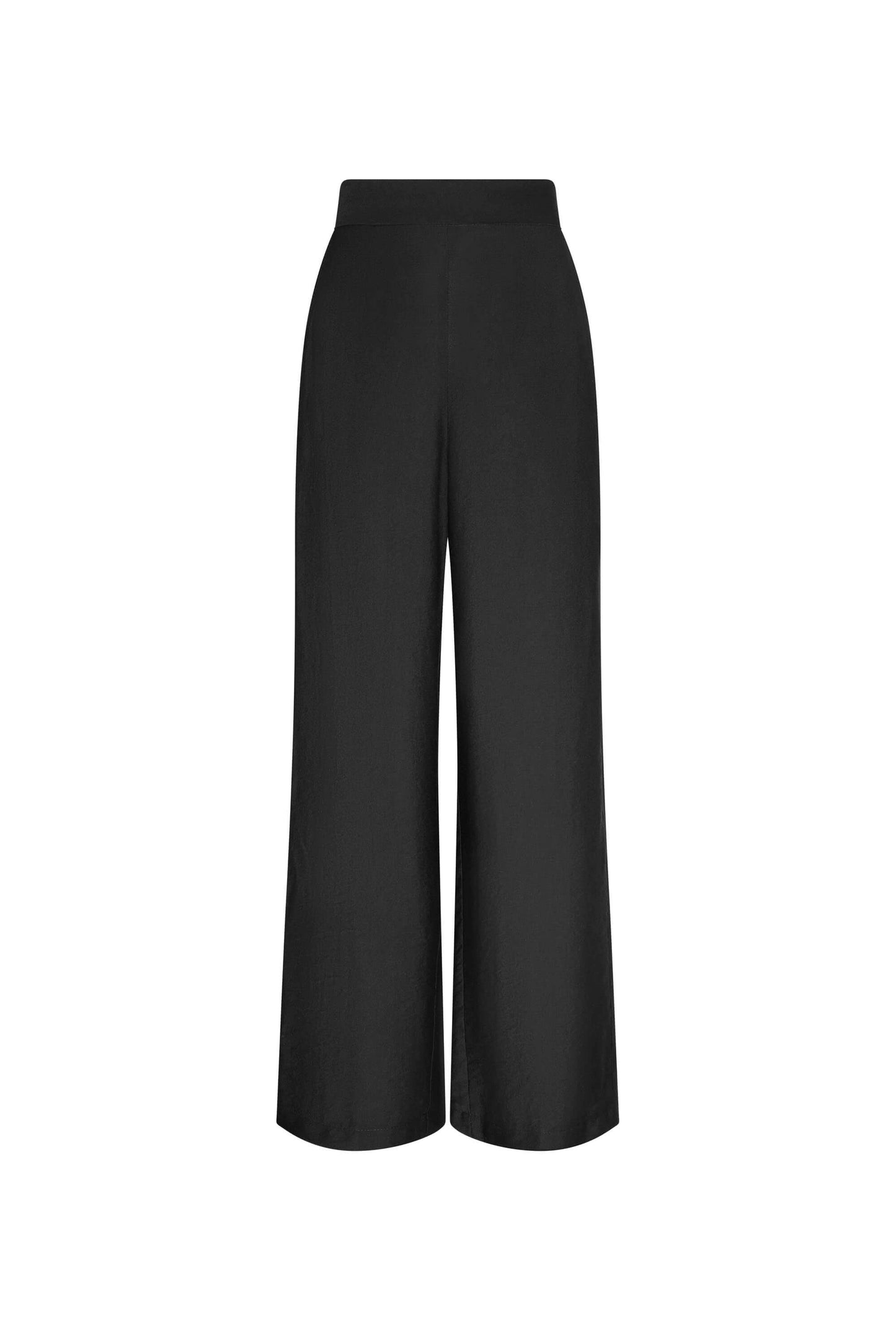Black Wide-leg Trousers