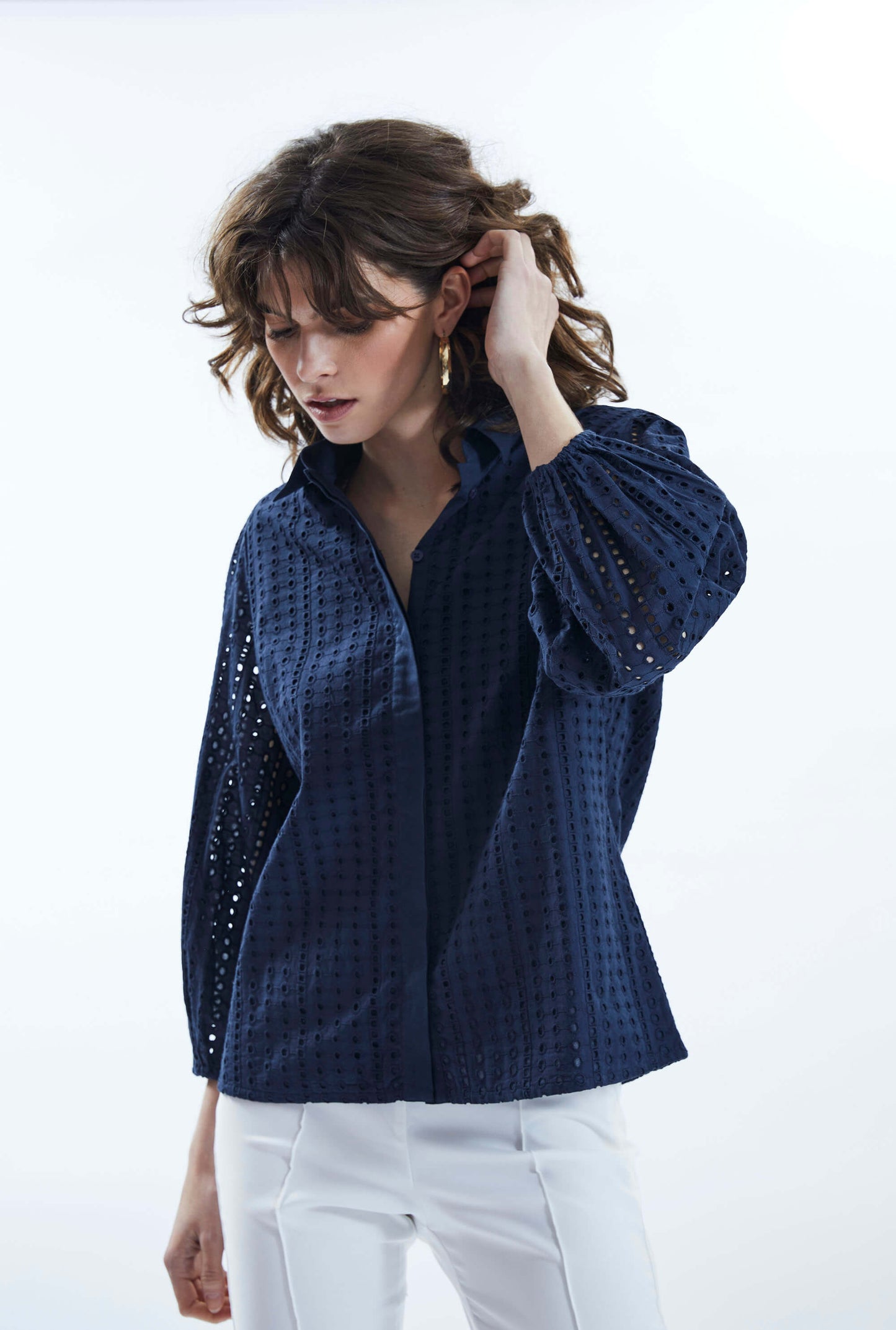 Broderie Anglaise Shirt