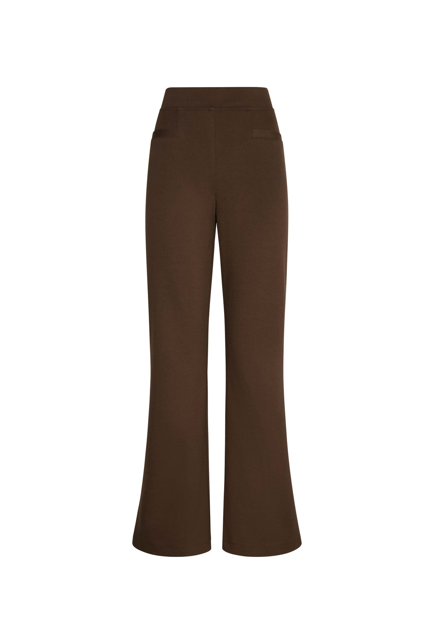 Dark Brown Bootleg Trousers