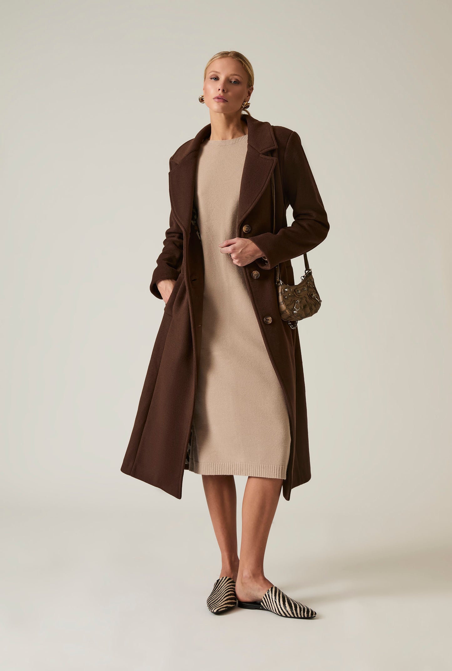 Brown Classic Coat