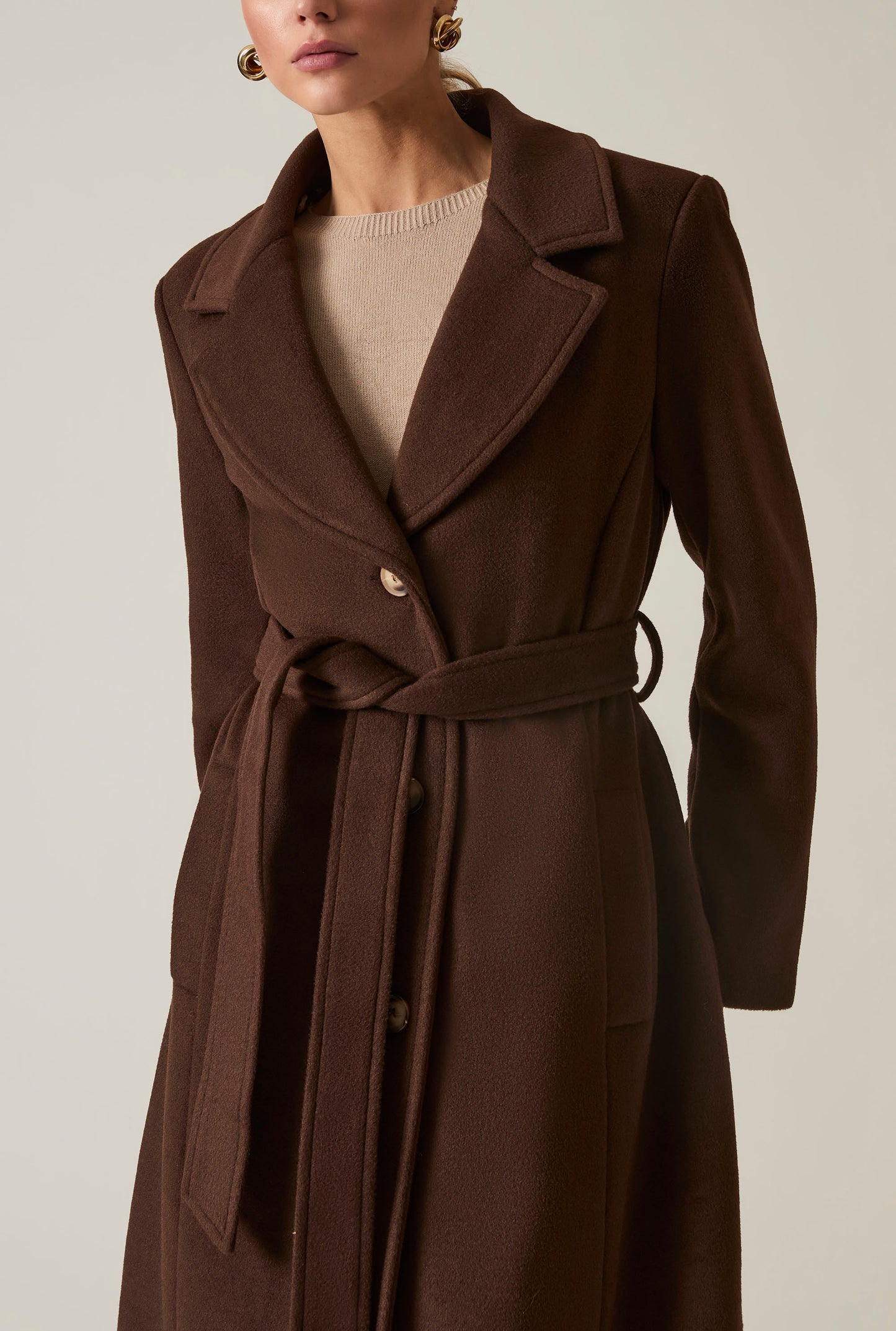 Brown Classic Coat