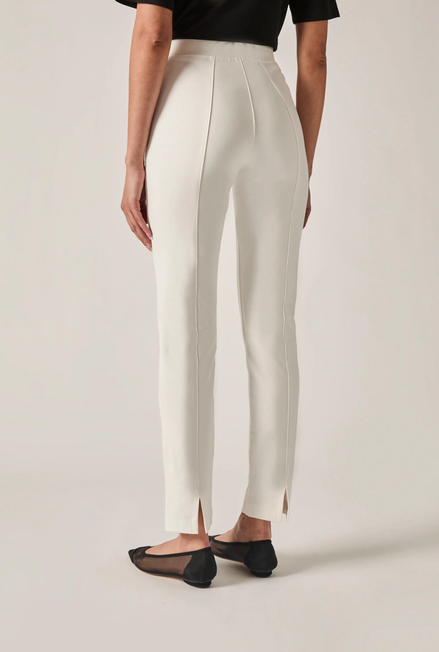 Cigarette Trousers Cream
