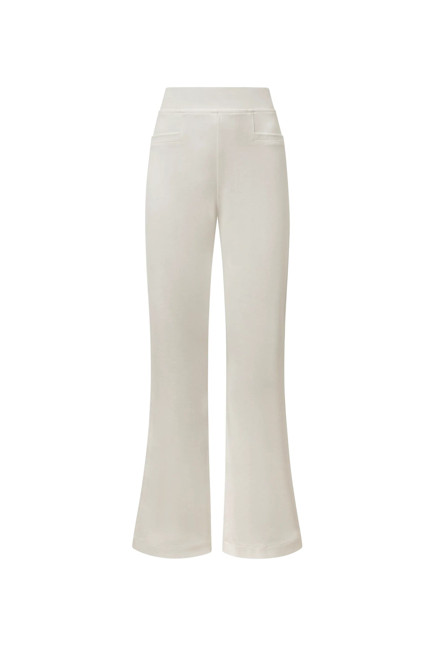 Cream Bootleg Trousers