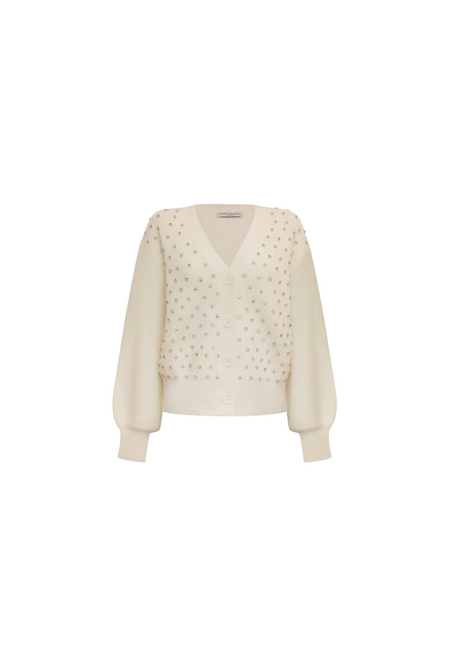 Cream Stud Cardi