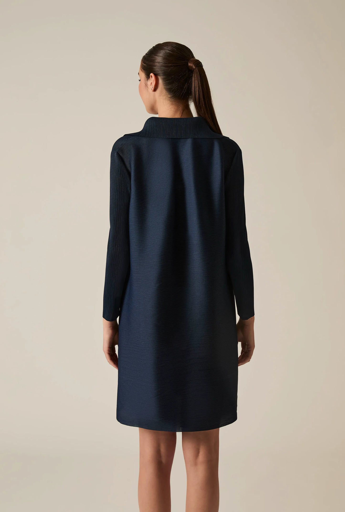 Dark Navy Shirt Dress