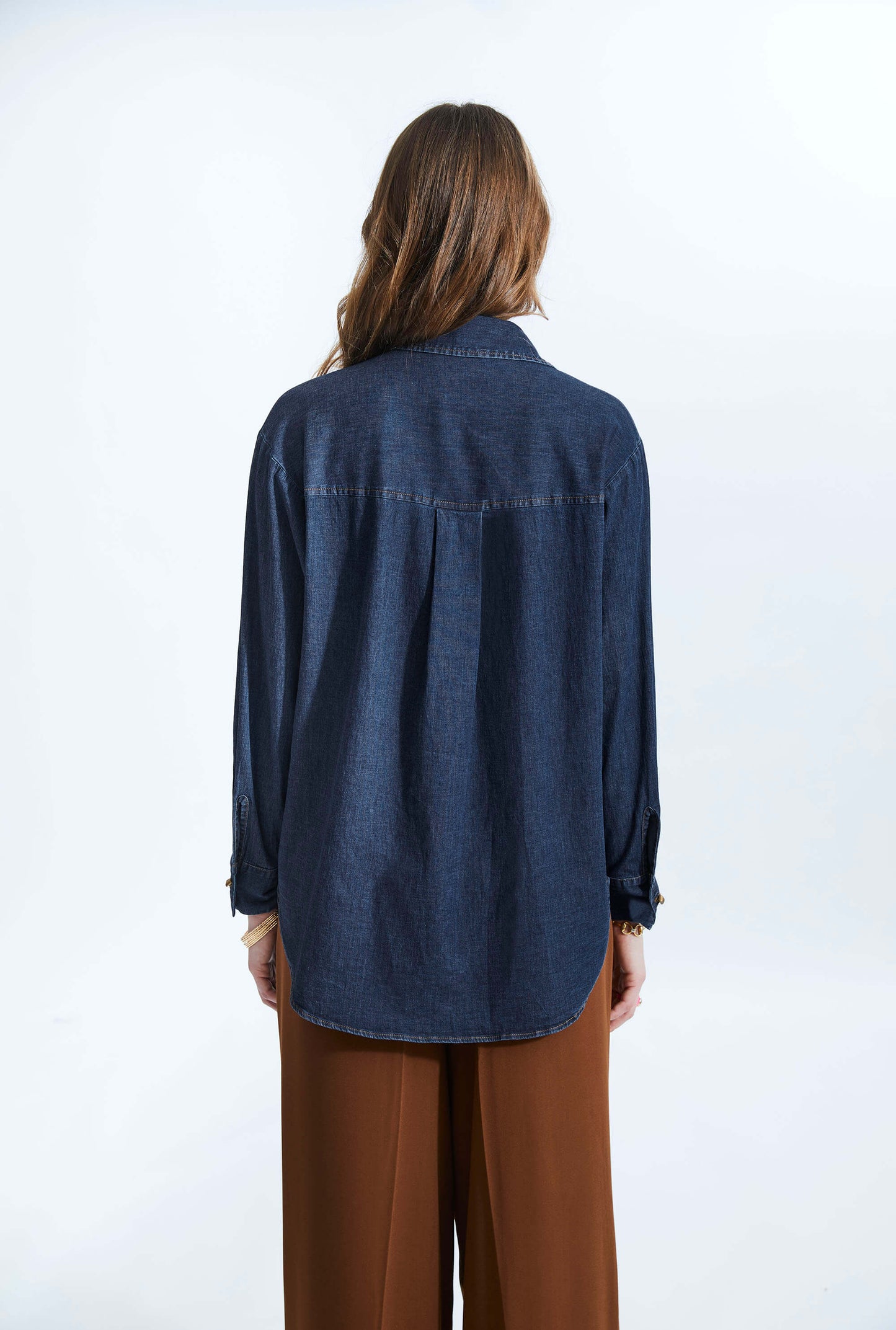 Denim Long Shirt