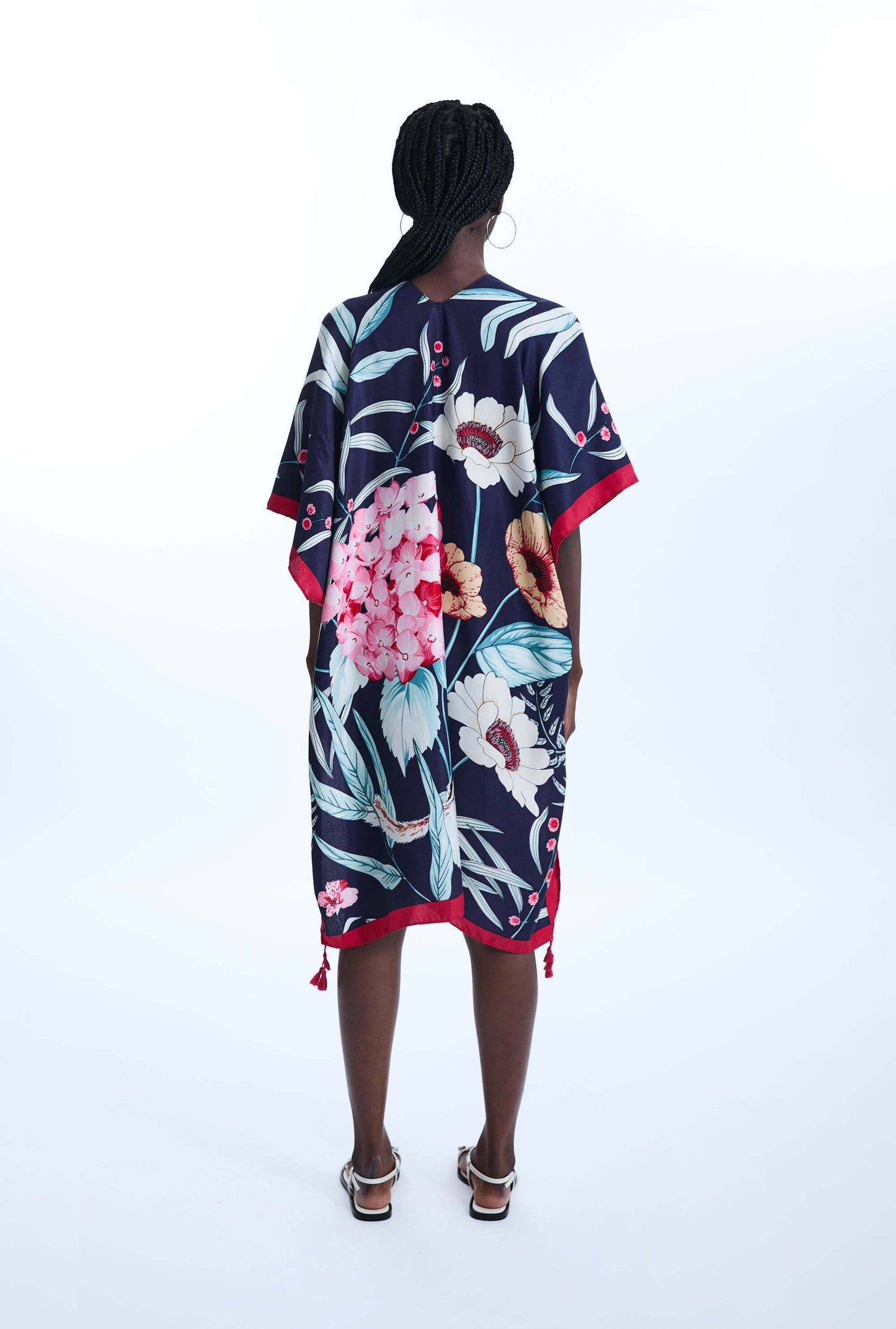 Flower Print Kaftan