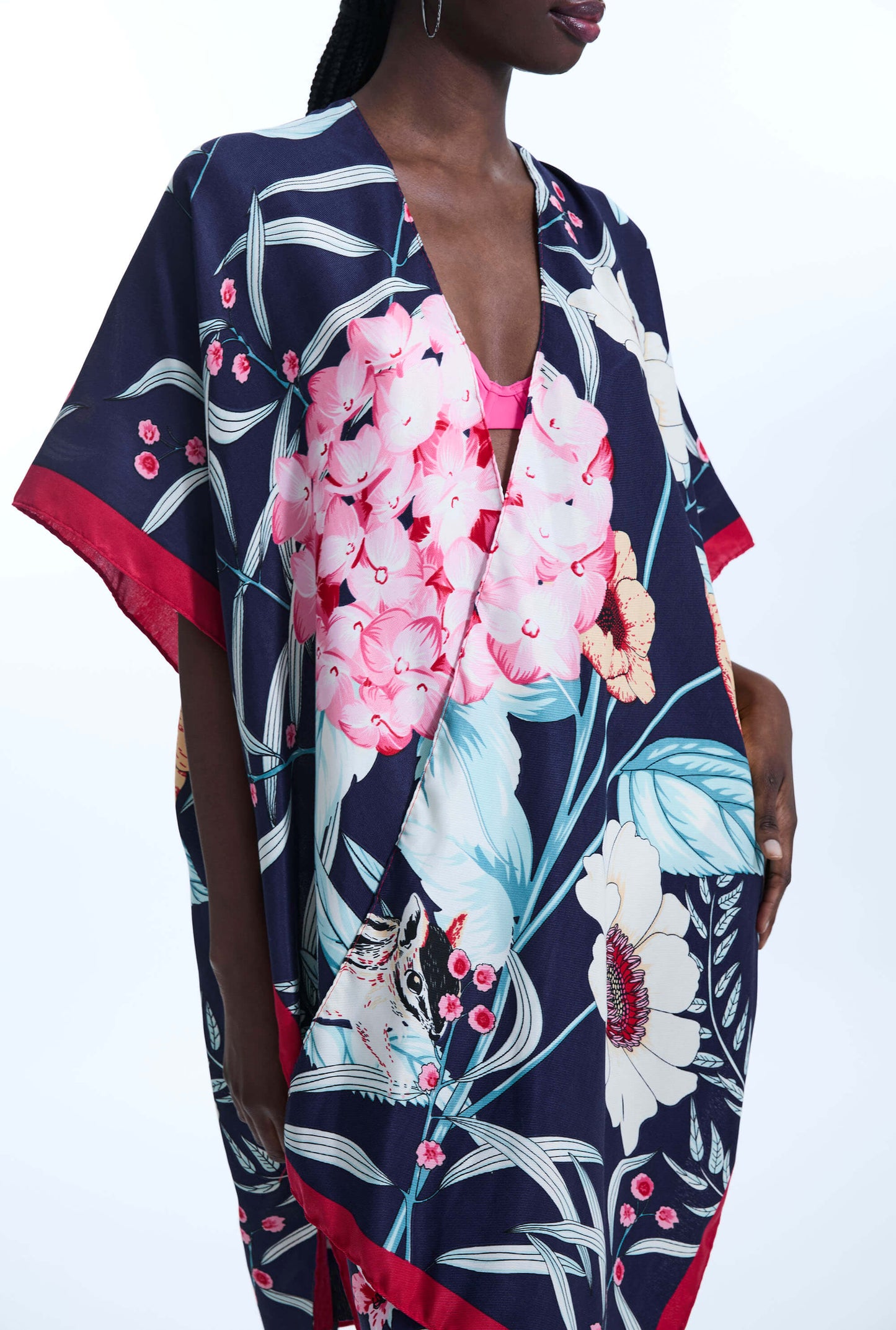 Flower Print Kaftan