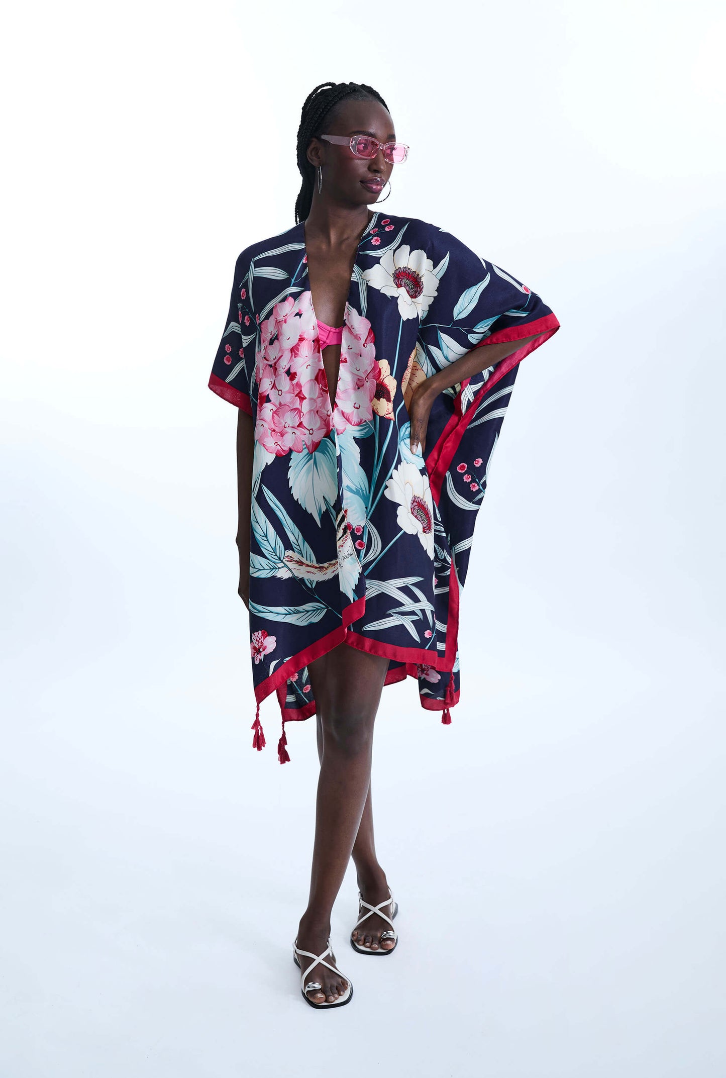 Flower Print Kaftan