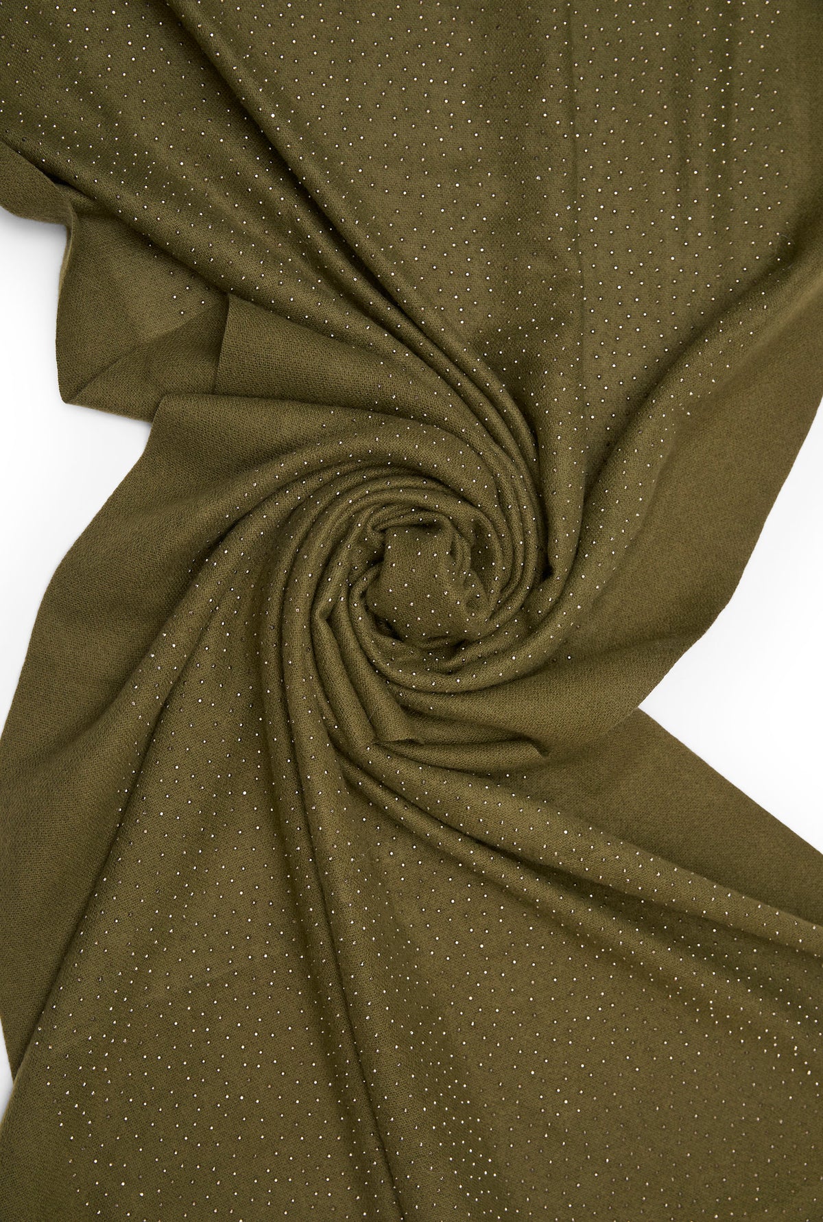Green Silver Stud Scarf