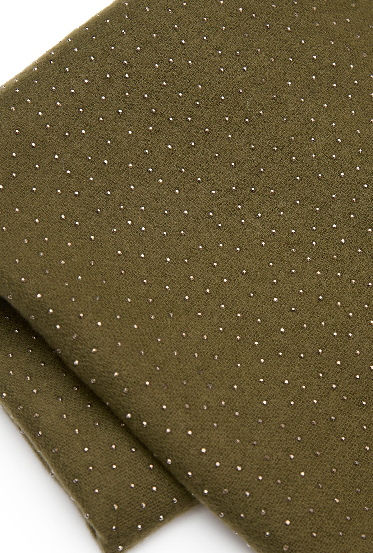 Green Silver Stud Scarf