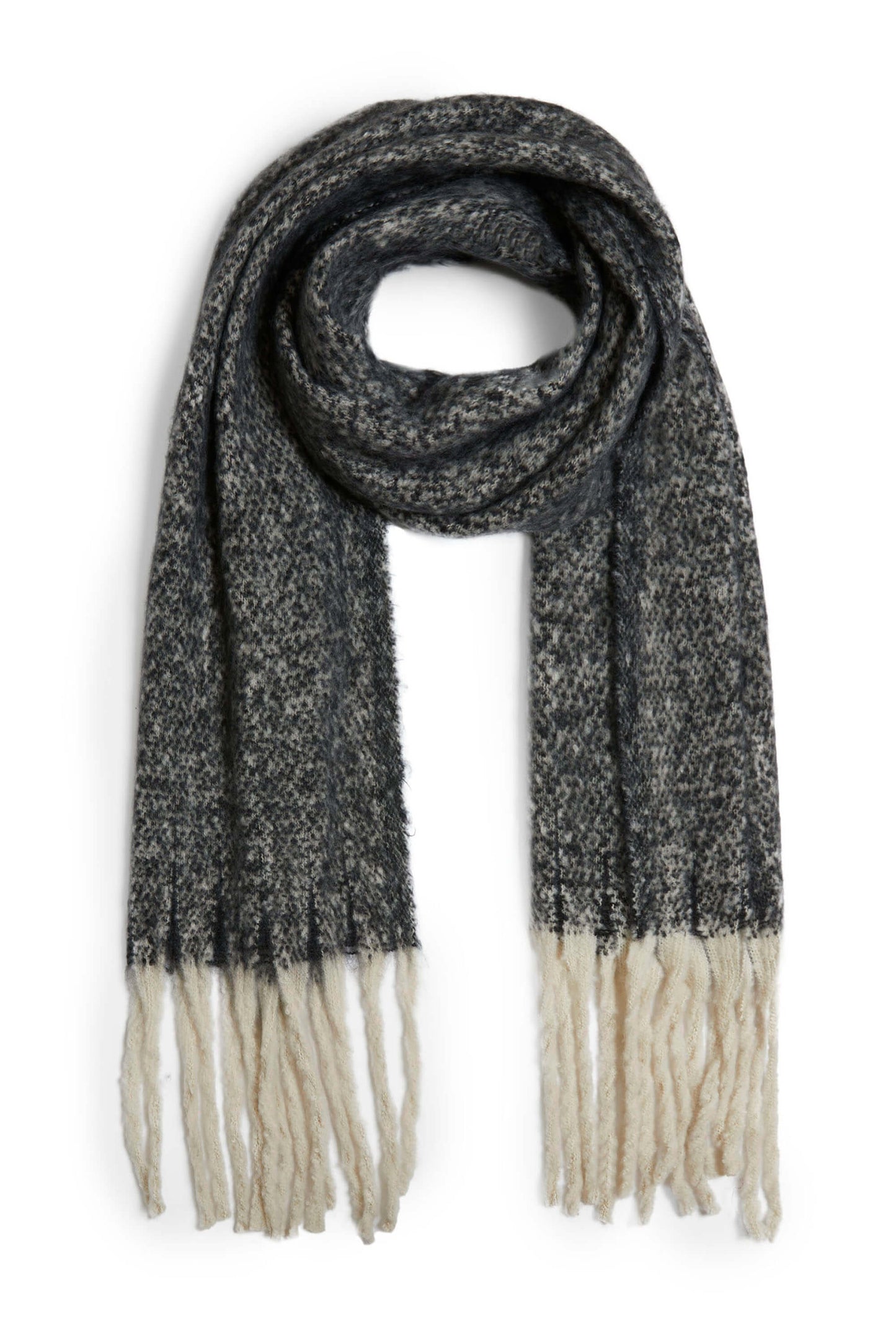 Heathered Pattern Scarf Multicolour