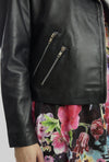 Leather Biker Jacket Black