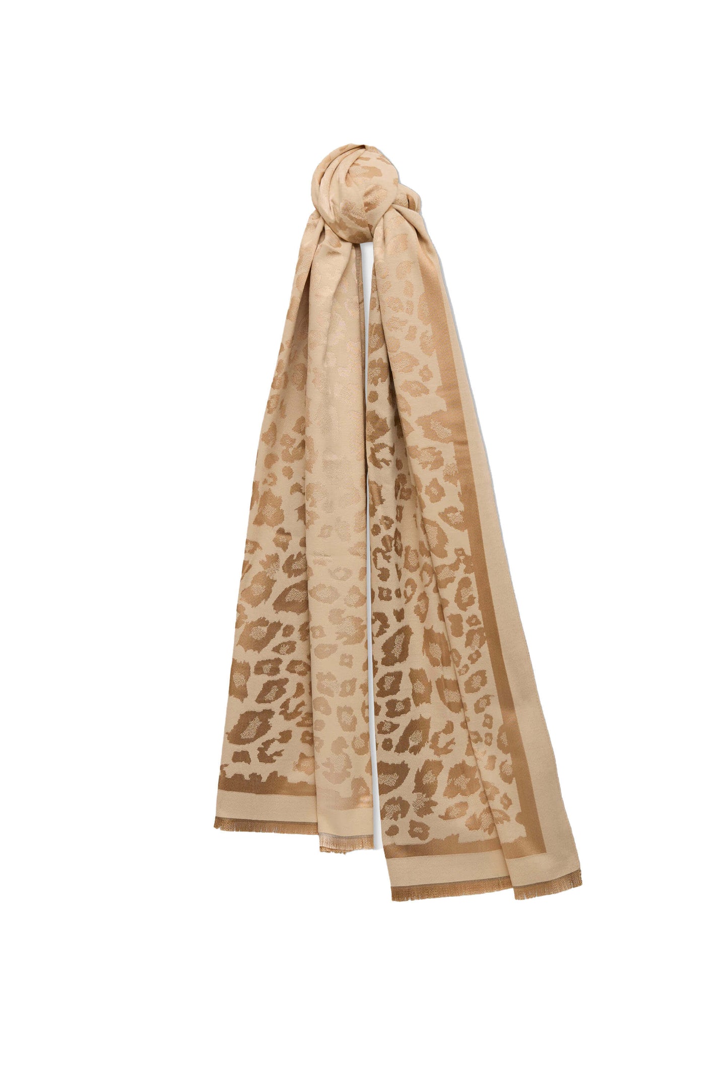 Leopard Beige Scarf