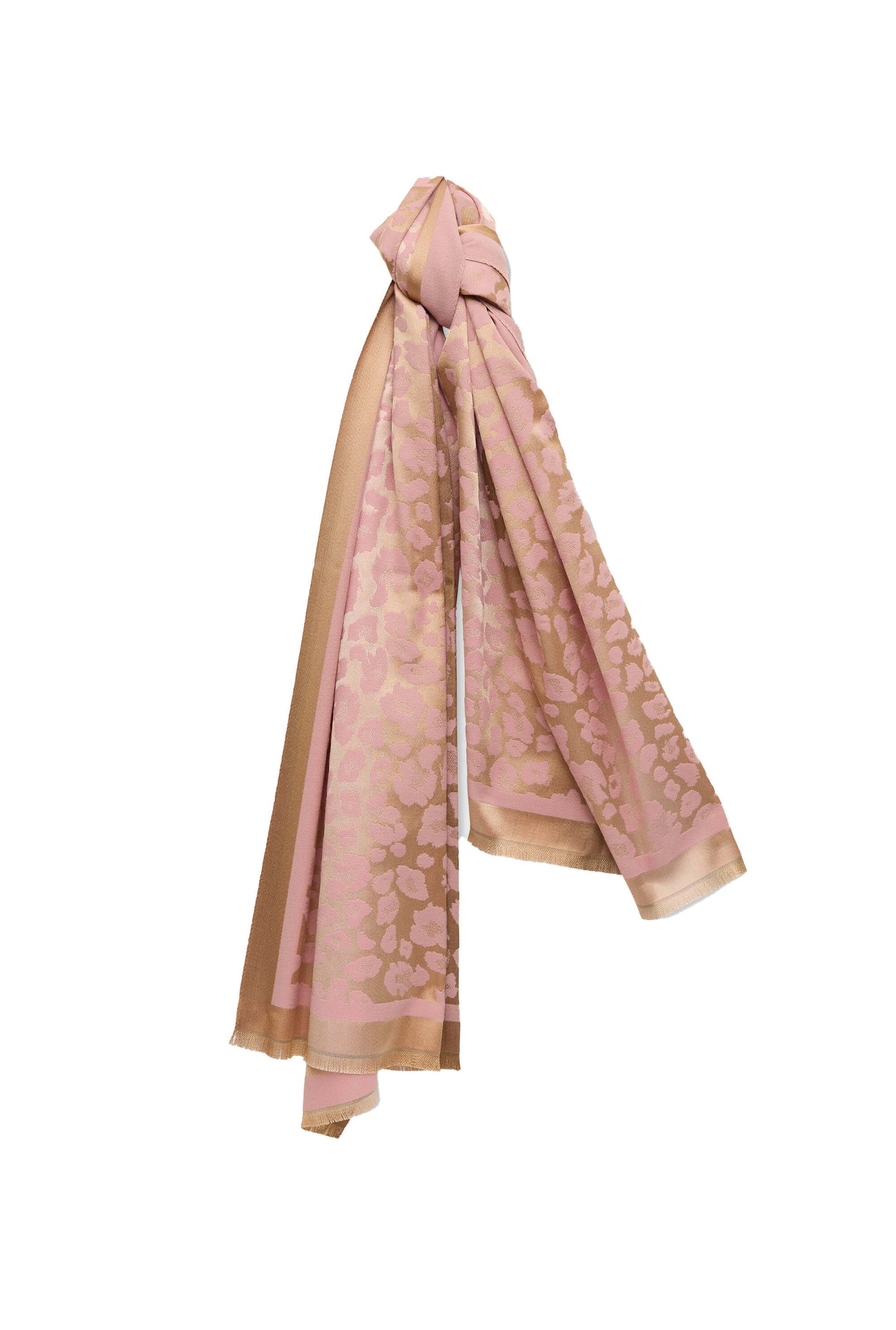 Leopard Pink Scarf