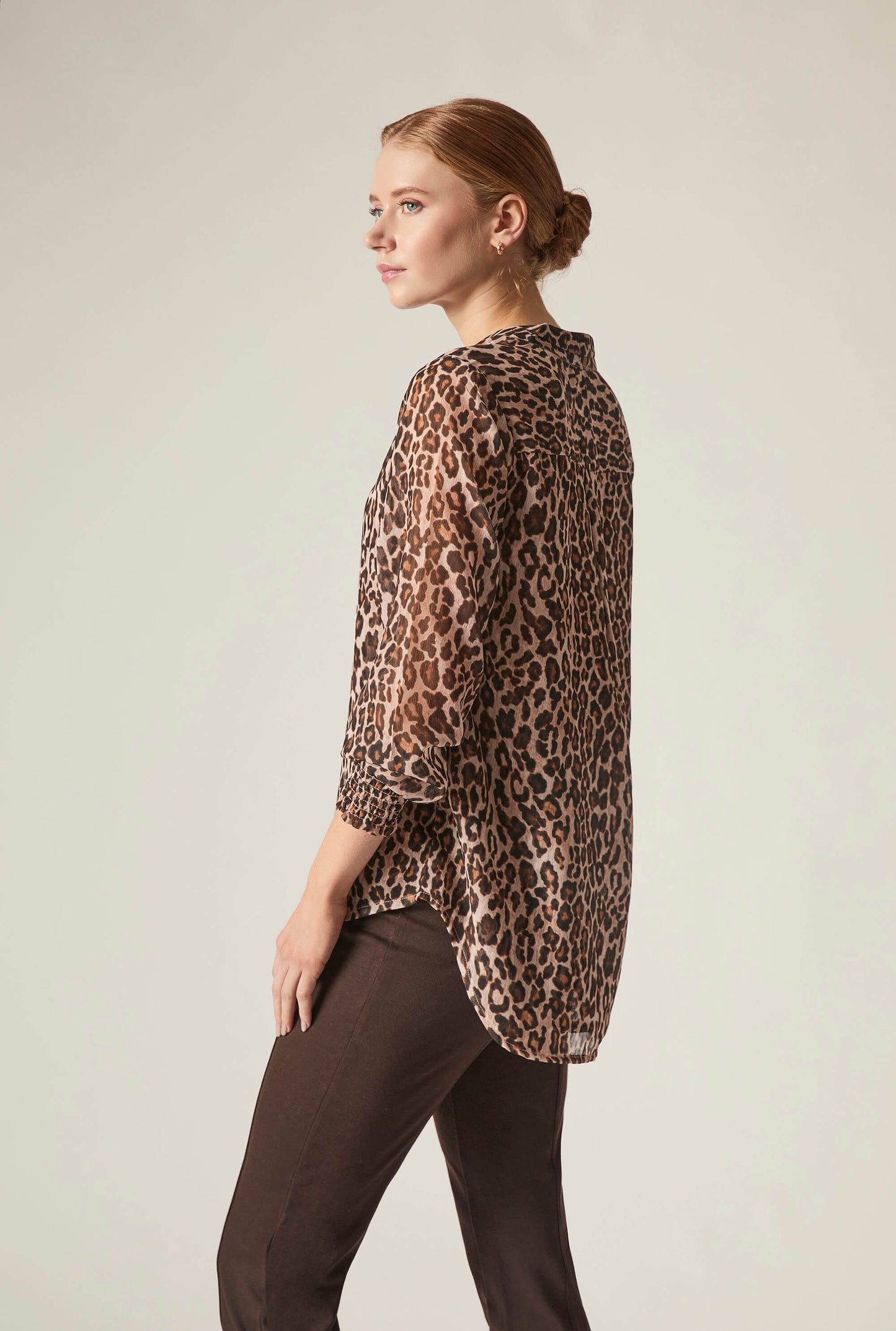 Leopard Print Blouse