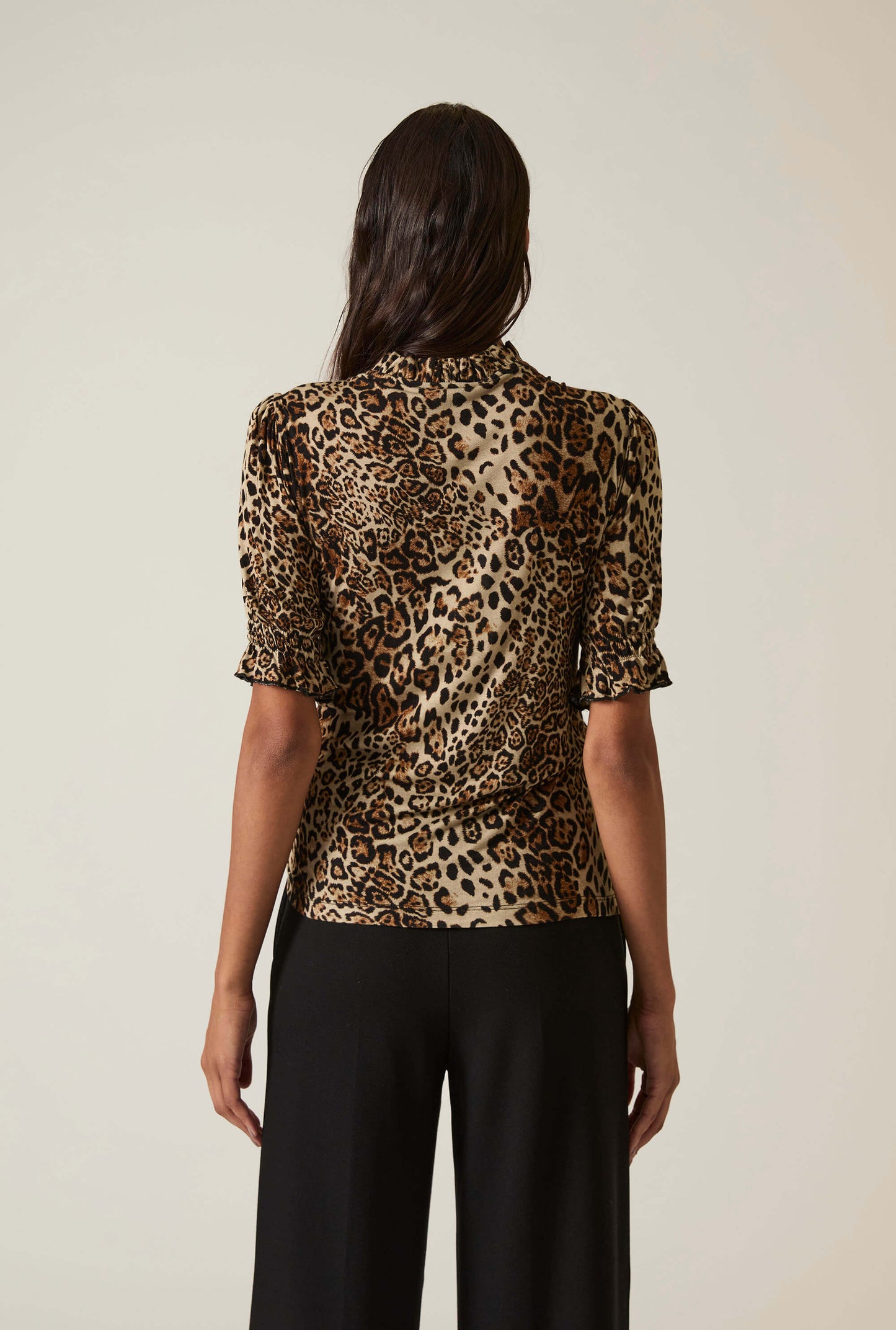 Leopard Print Blouse