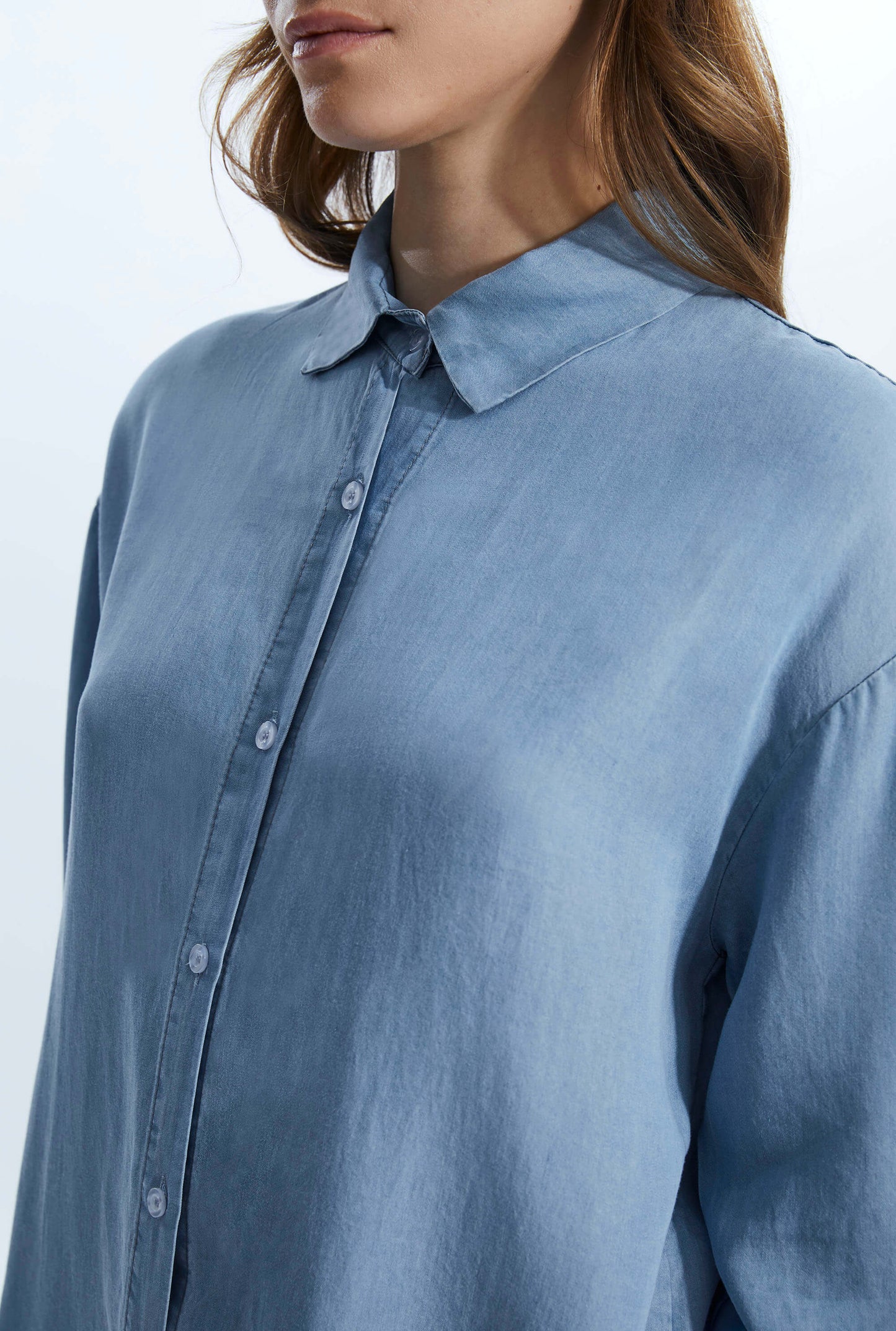 Light Blue Denim Shirt