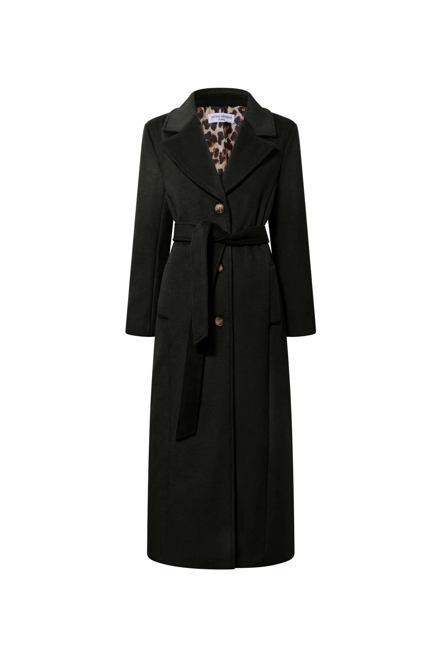 Long Black Classic Coat