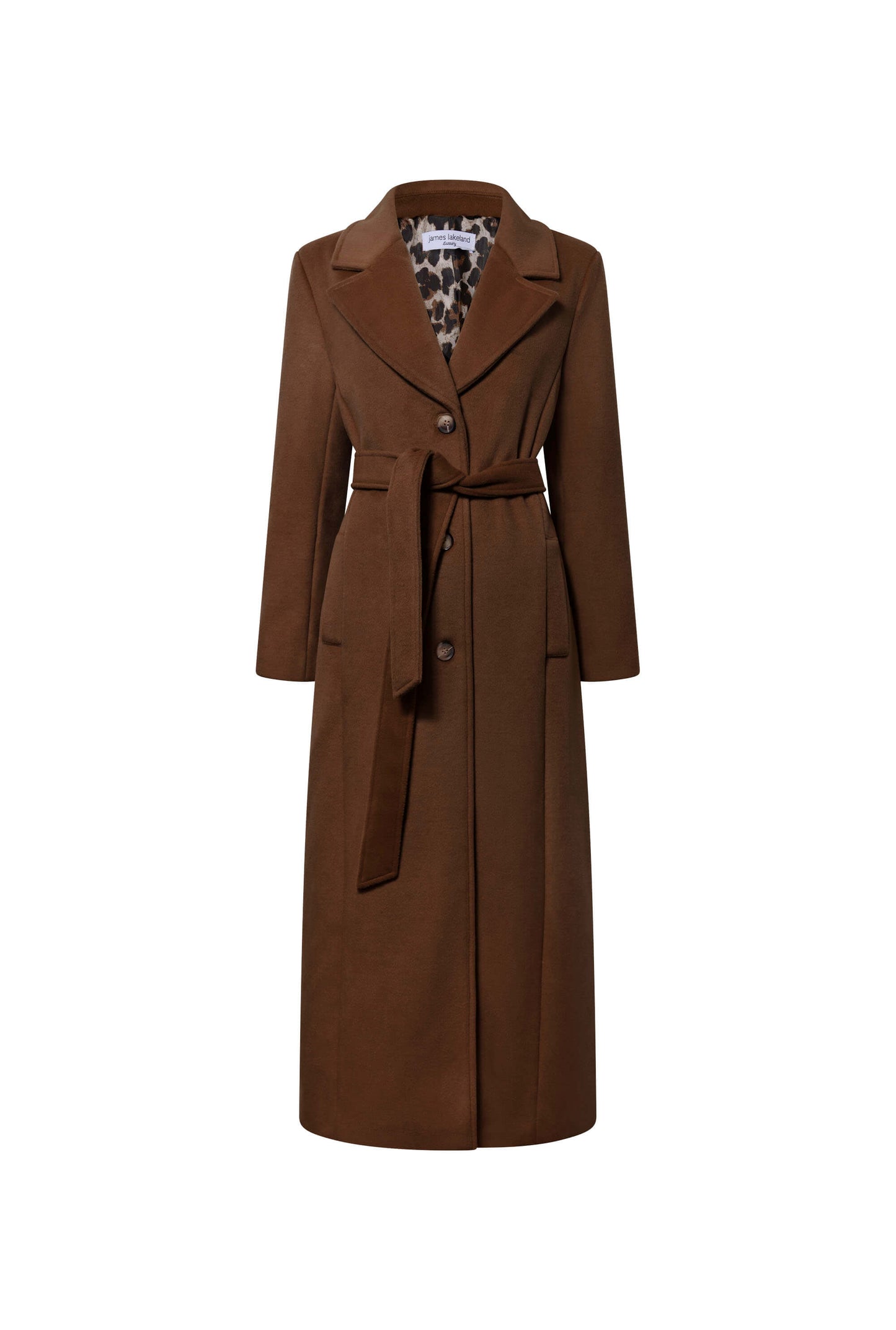 Long Brown Classic Coat