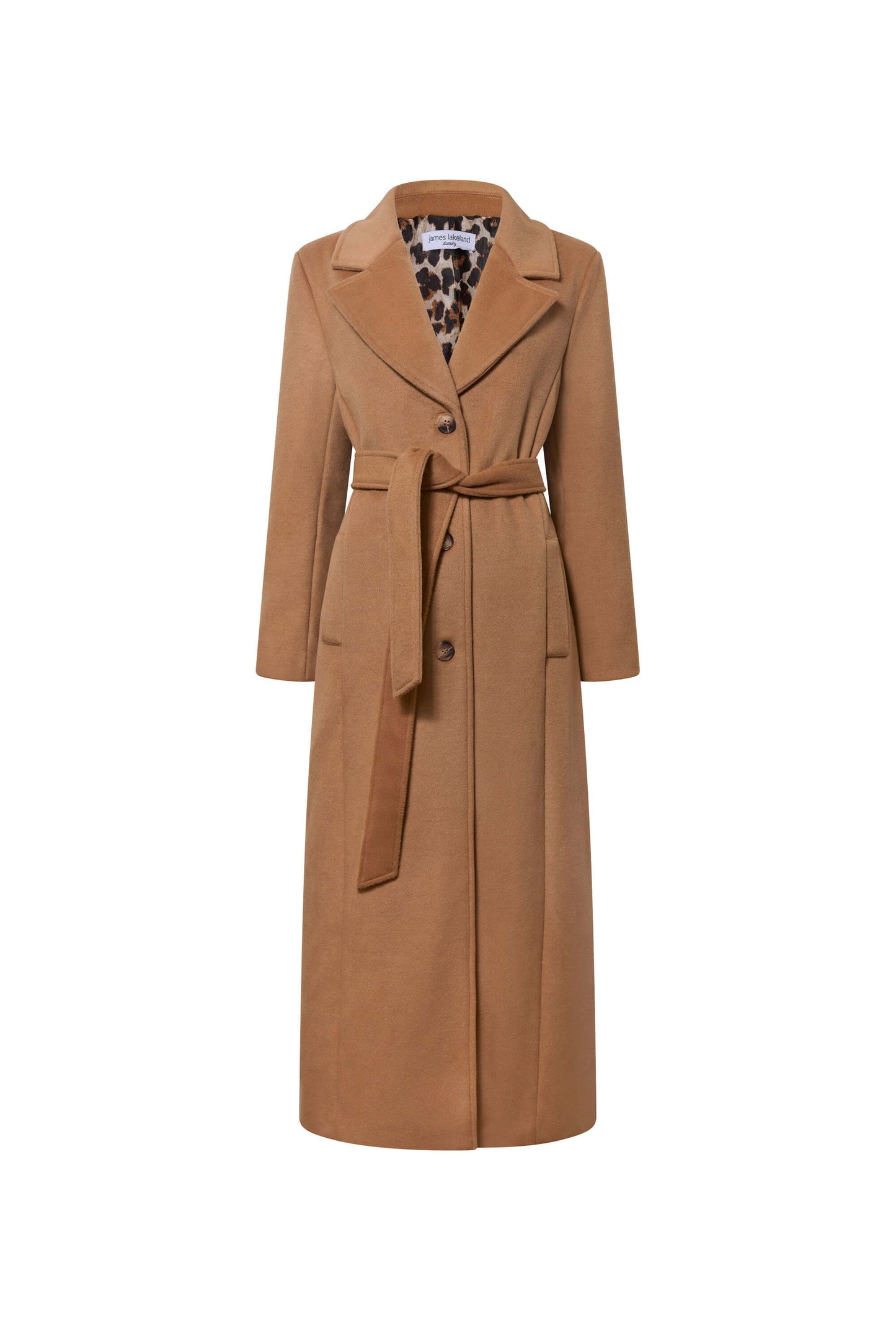 Long Camel Classic Coat