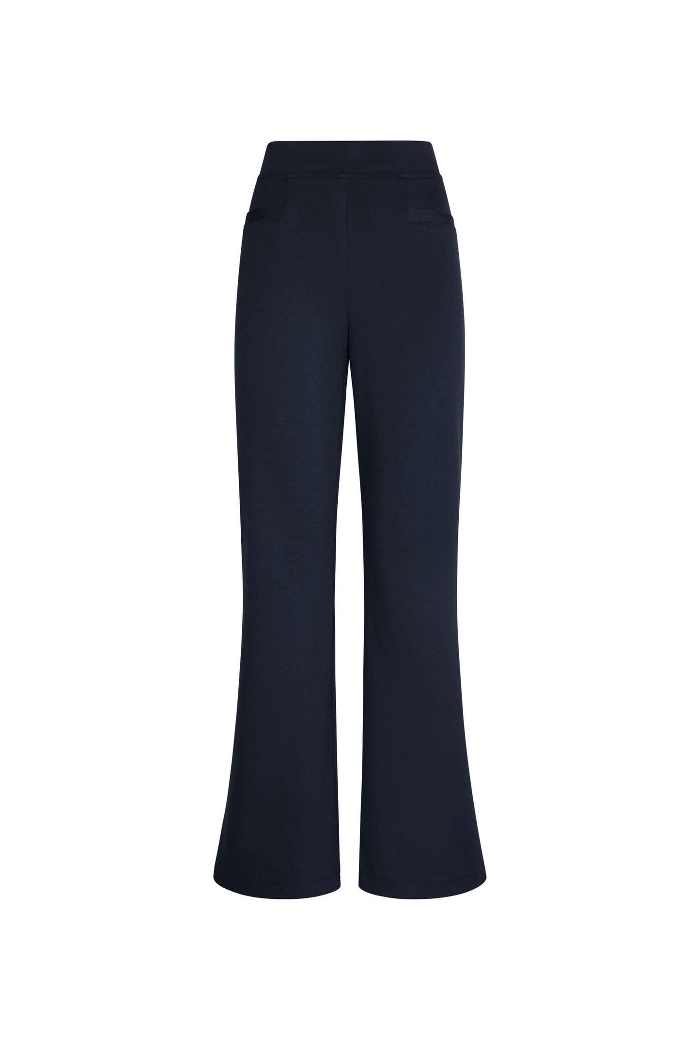 Navy Bootleg Trousers
