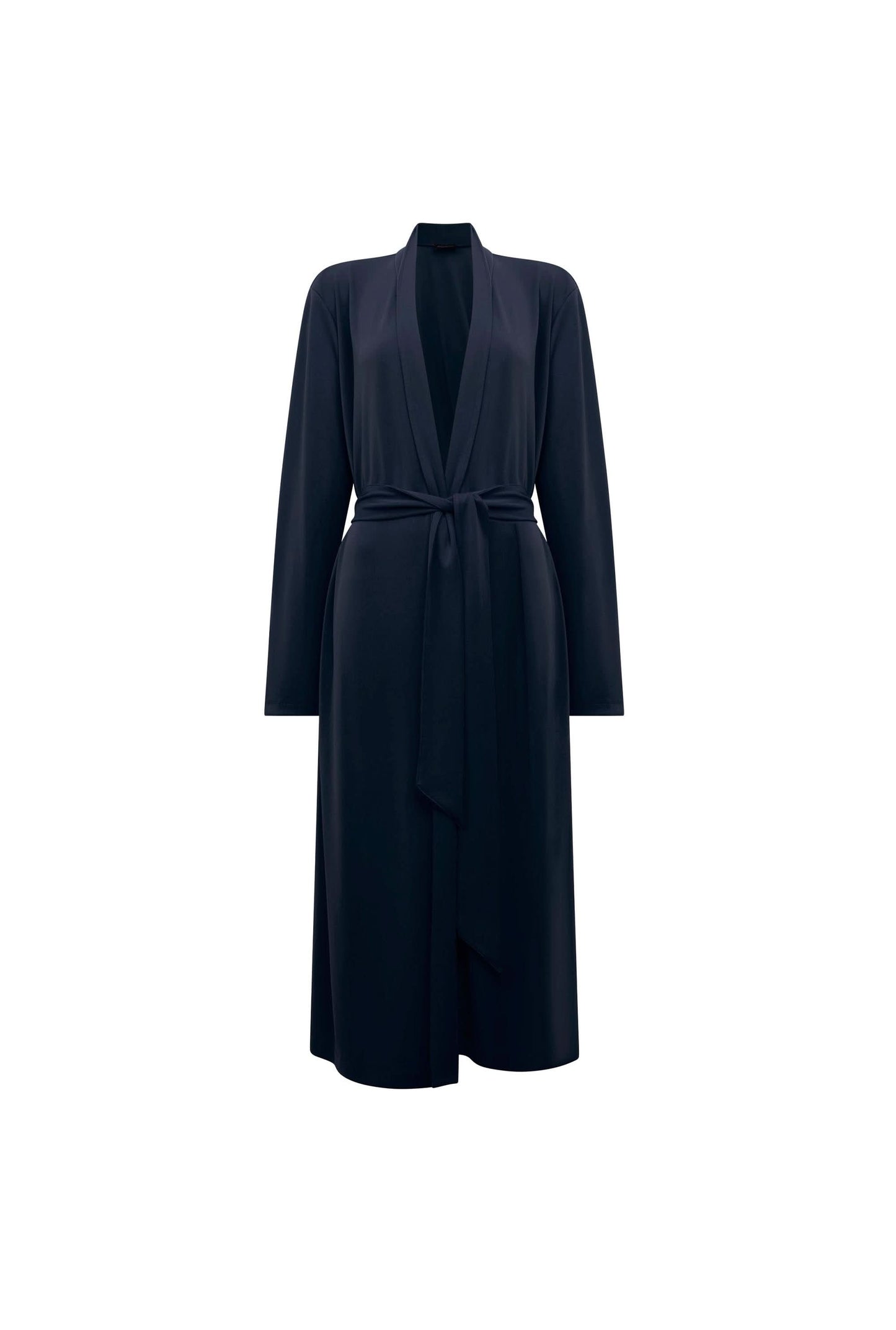 Navy Jersey Longline Cardigan