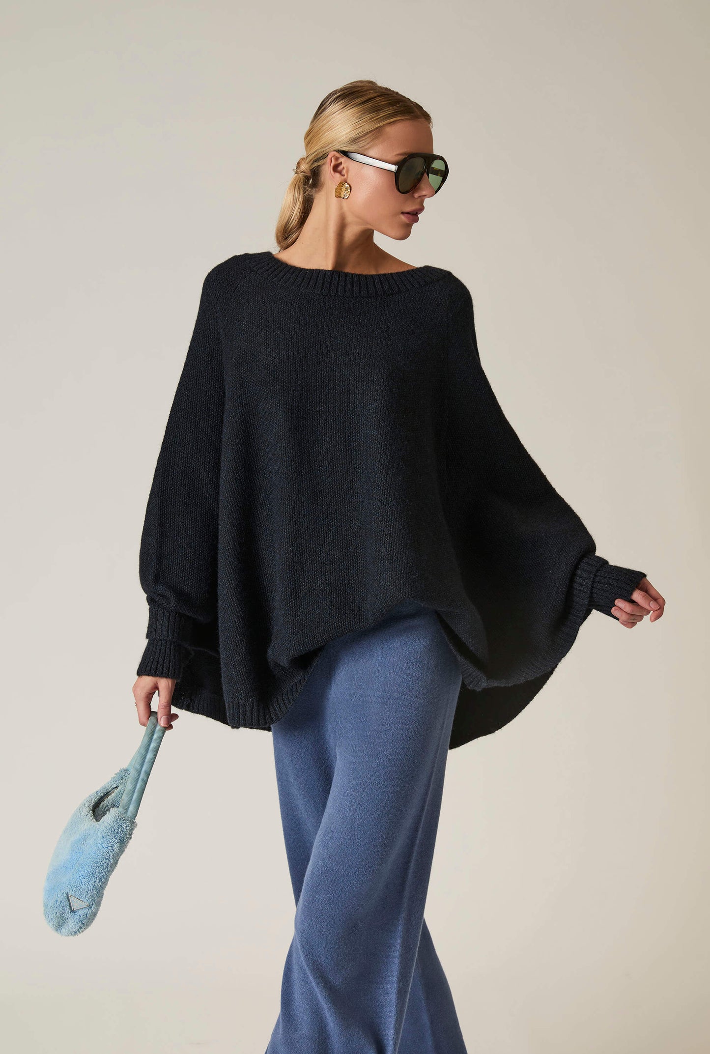 Navy One Size Pullover