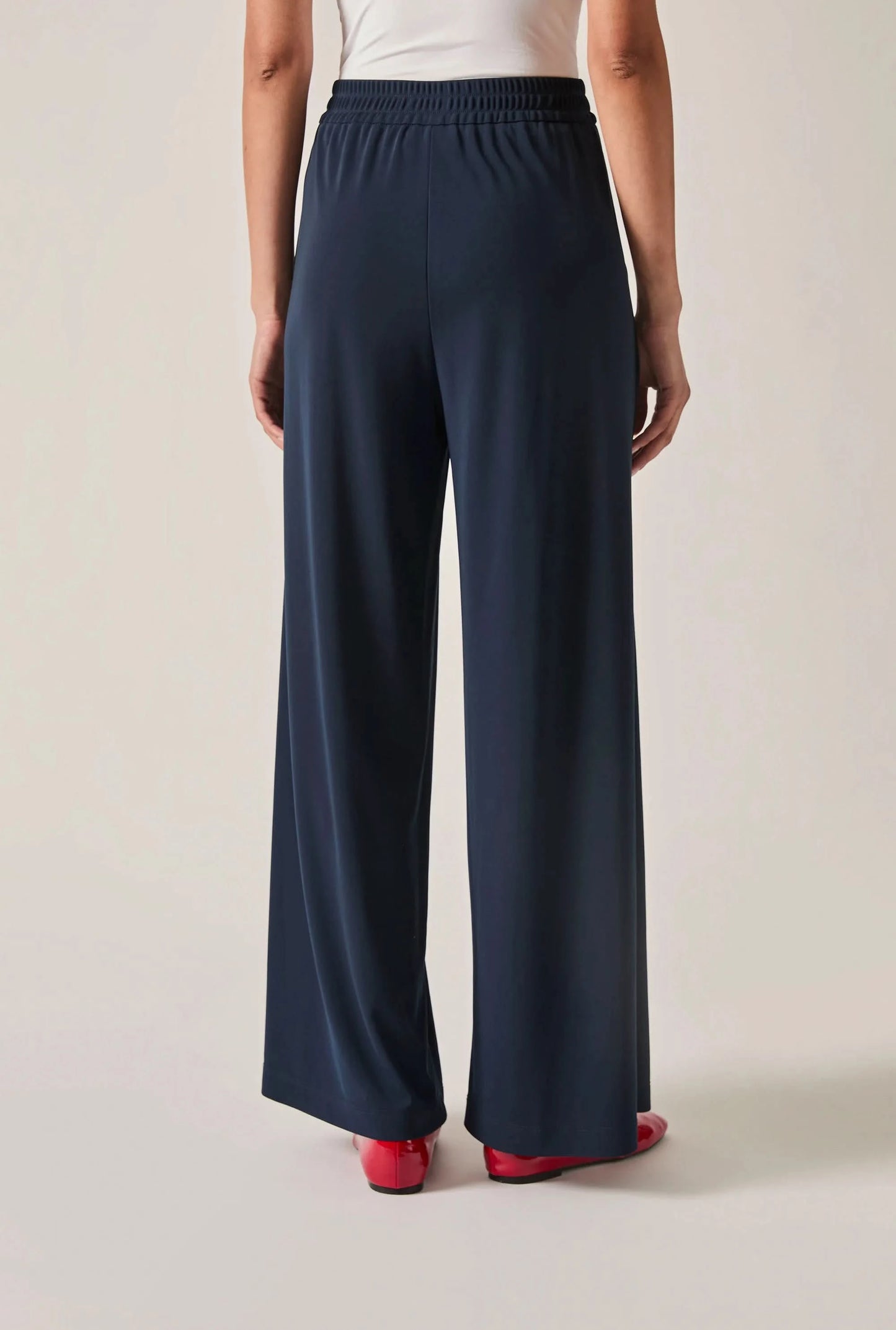 Navy Palazzo Pants