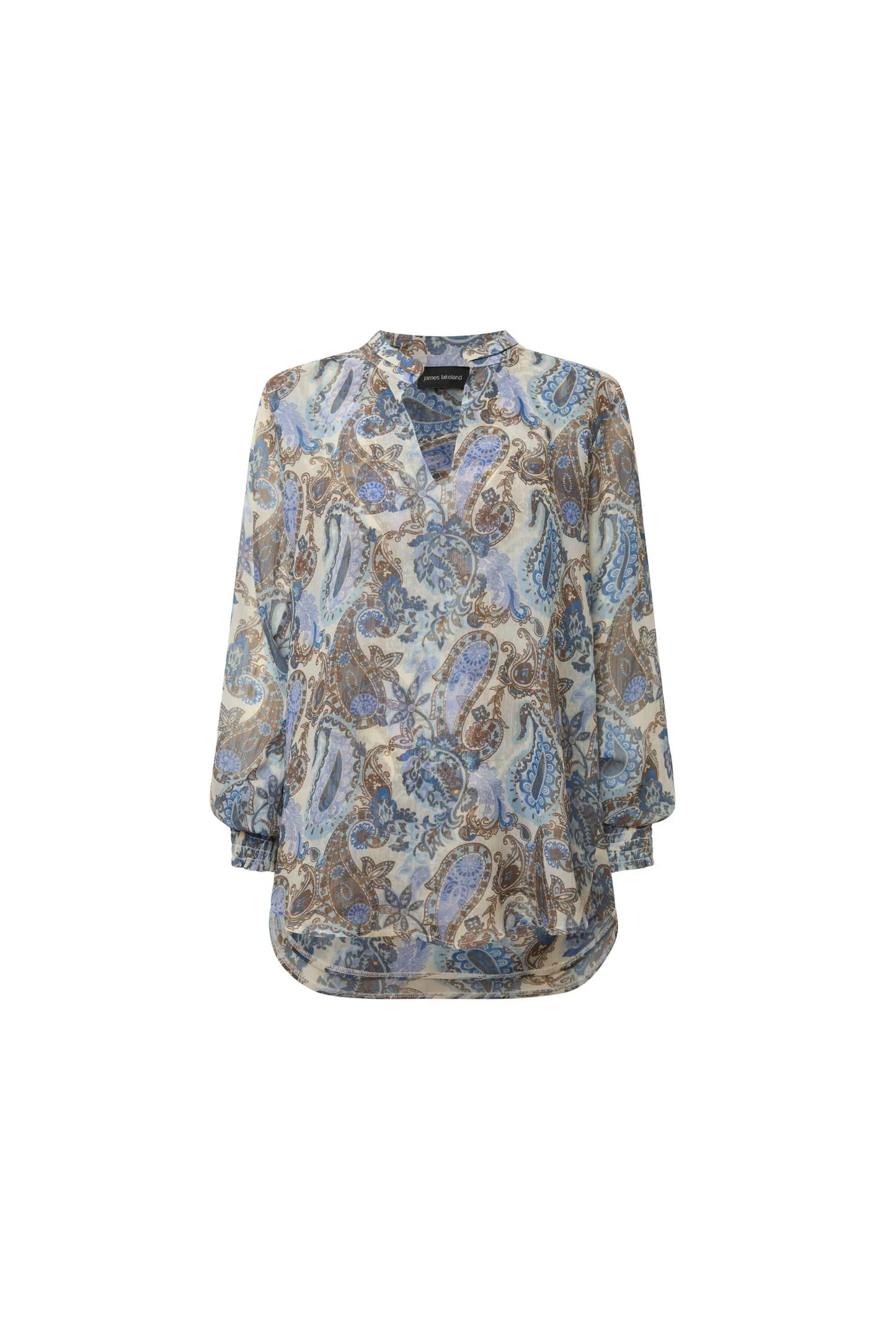 Paisley Print Blouse